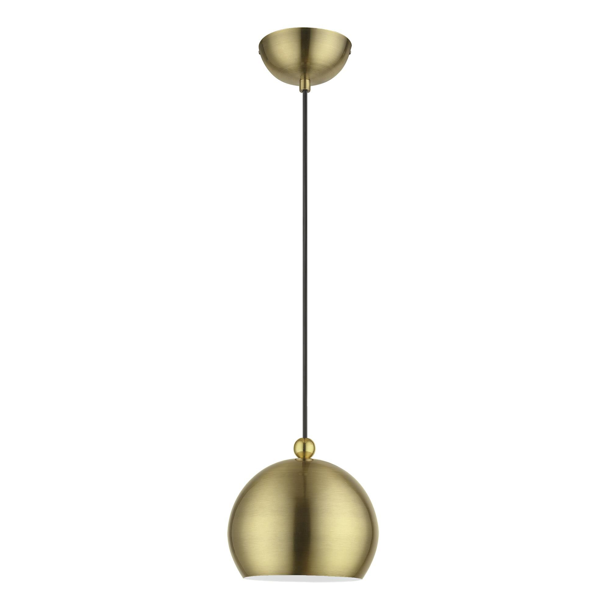Livex Lighting Stockton 8 Inch Mini Pendant