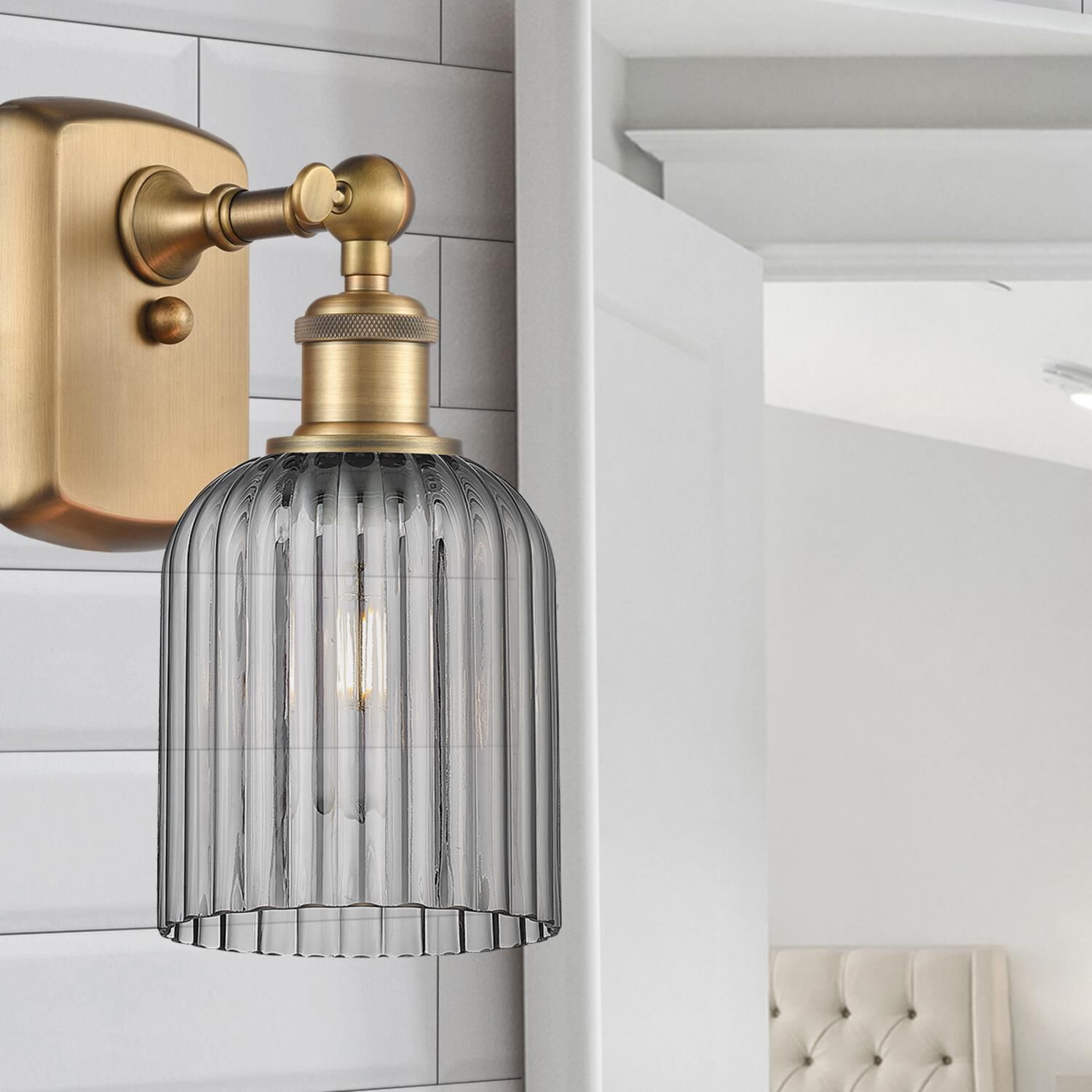 Bruno Marashlian Bridal Veil 10 Inch Wall Sconce by Innovations Lighting