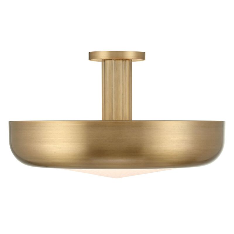 Macey 22 Inch Semi Flush Mount by Eurofase Lighting