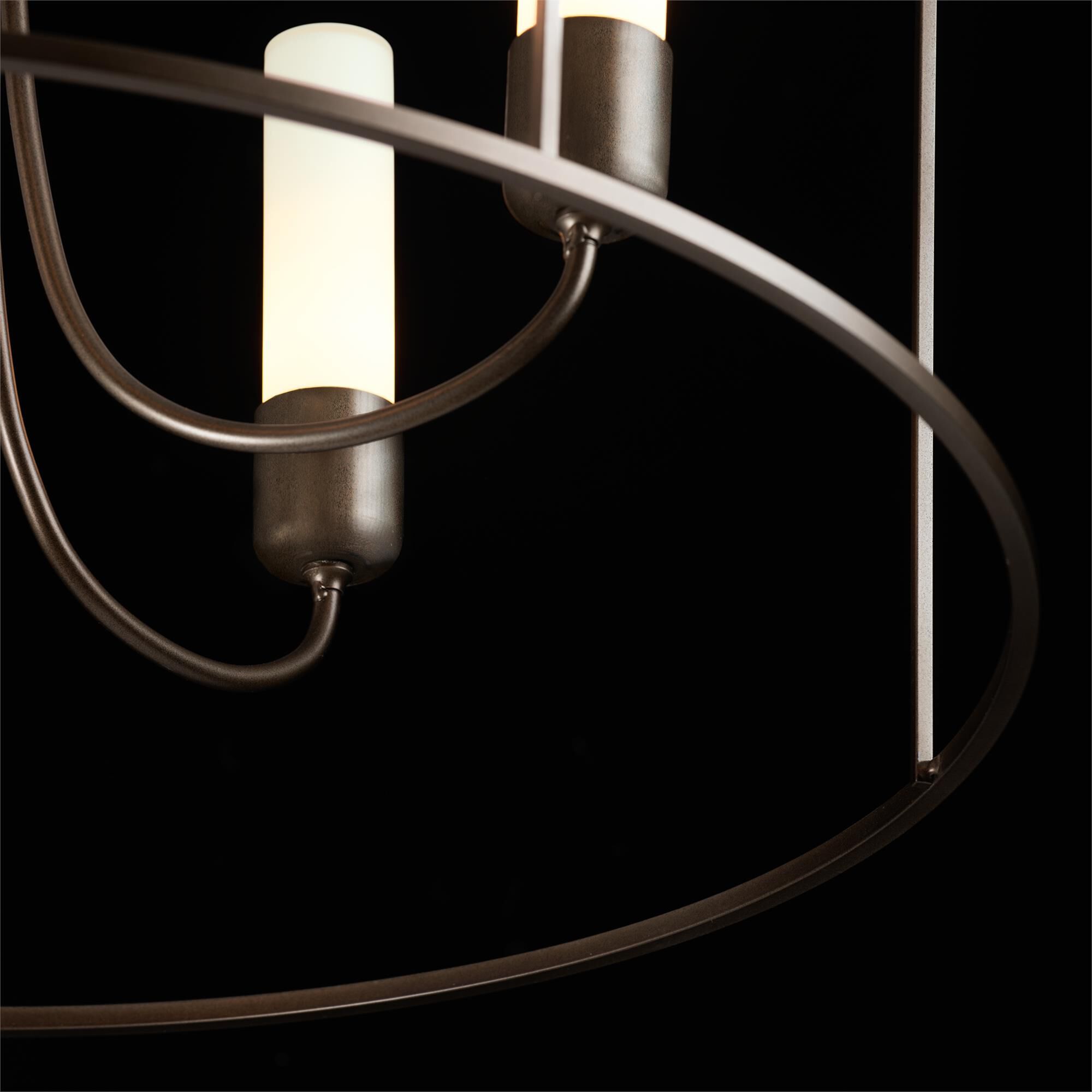 Shown in Coastal Bronze finish and Opal glass