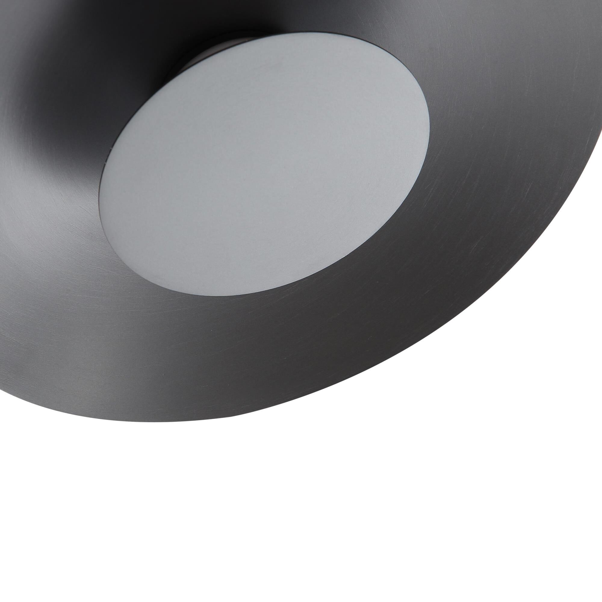 Shown in Graphite finish and Graphite shade