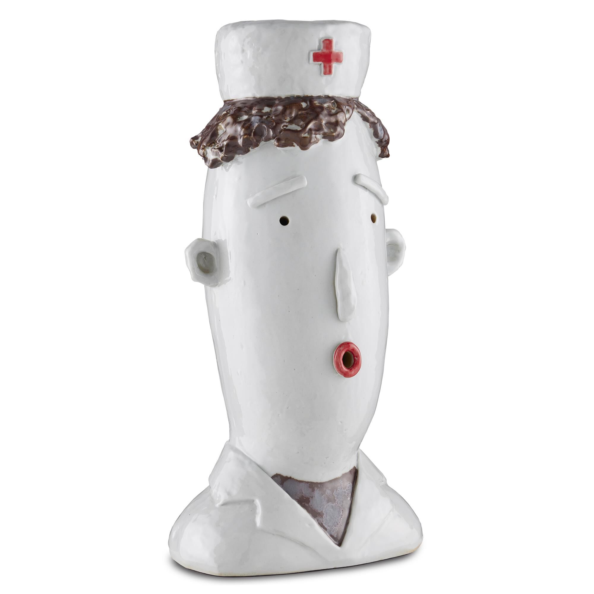 Shown in Off White, Brown, Red finish