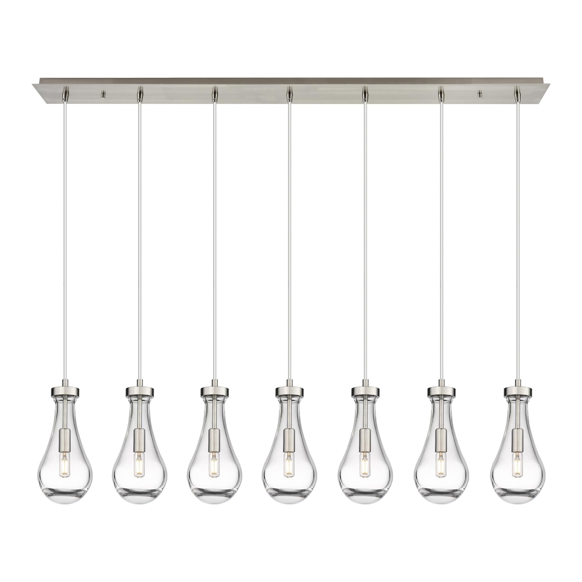 Bruno Marashlian Owego 48 Inch 7 Light Linear Suspension Light by Innovations Lighting