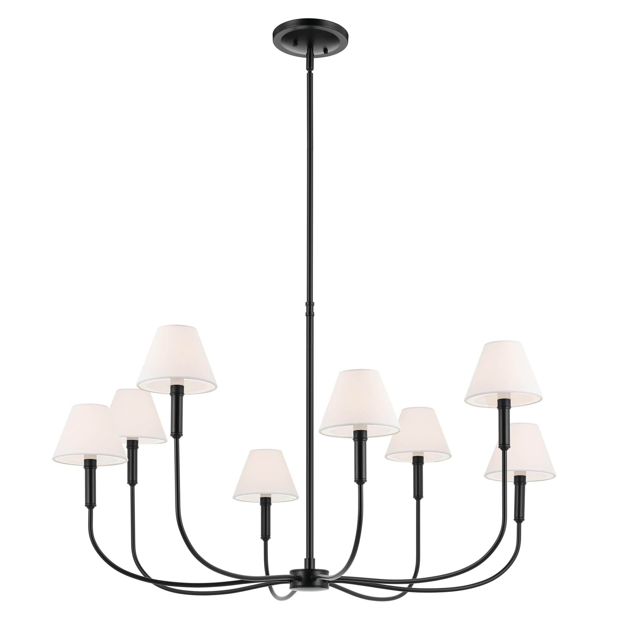 Shown in Black finish