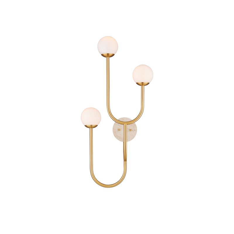 Highsmith Large 3 Light Wall Sconce by Currey & Company