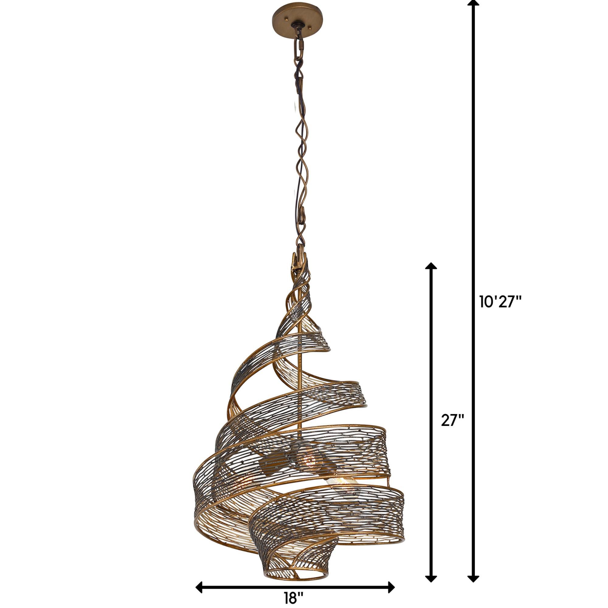 Flow 18 Inch Large Pendant by Varaluz