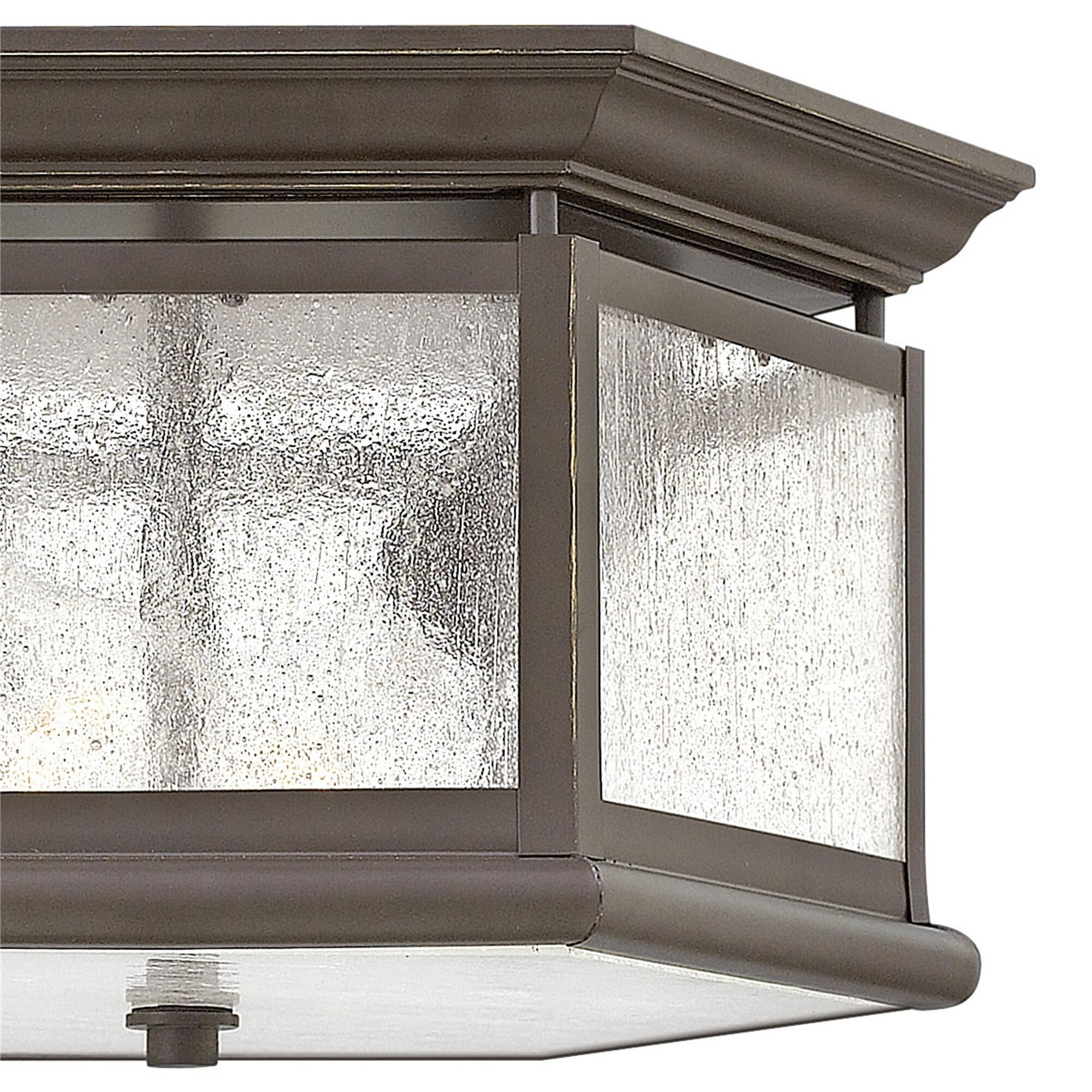 Edgewater 13 Inch 2 Light Outdoor Flush Mount,