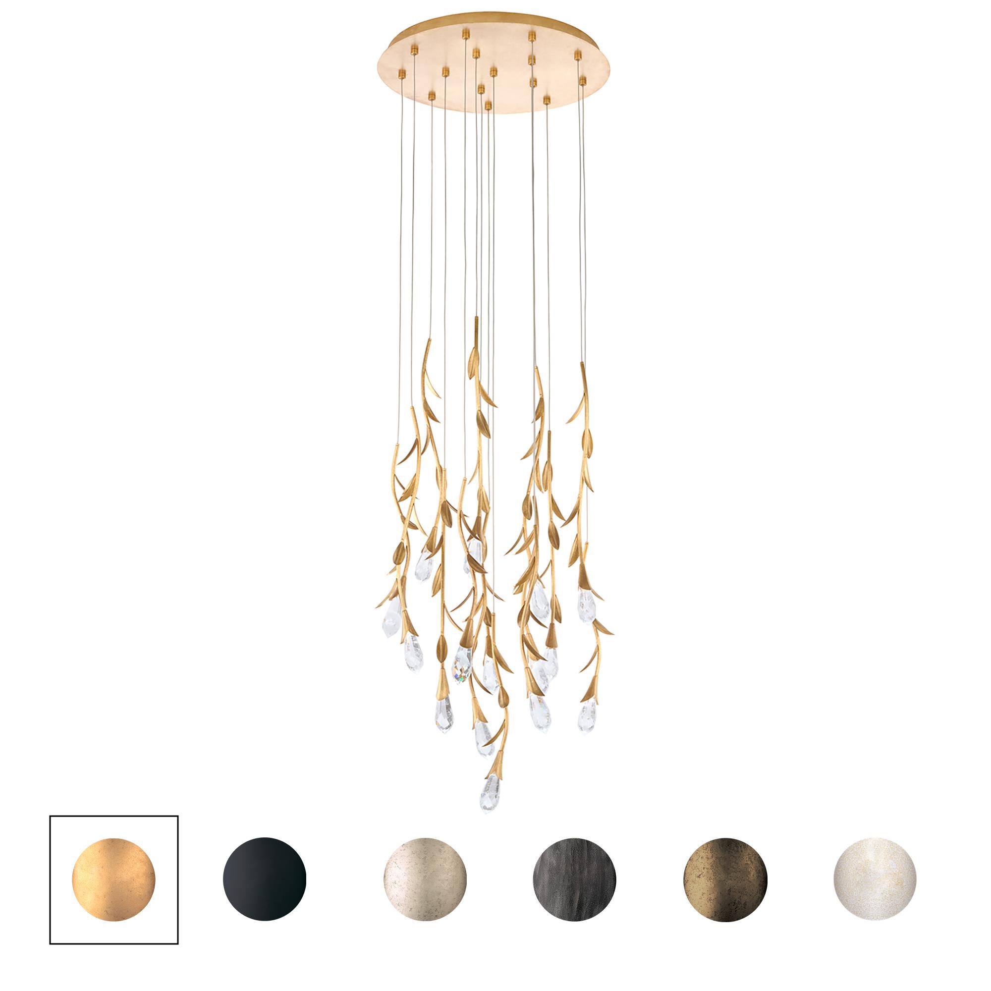 Secret Garden 23 Inch Multi Light Pendant by Schonbek