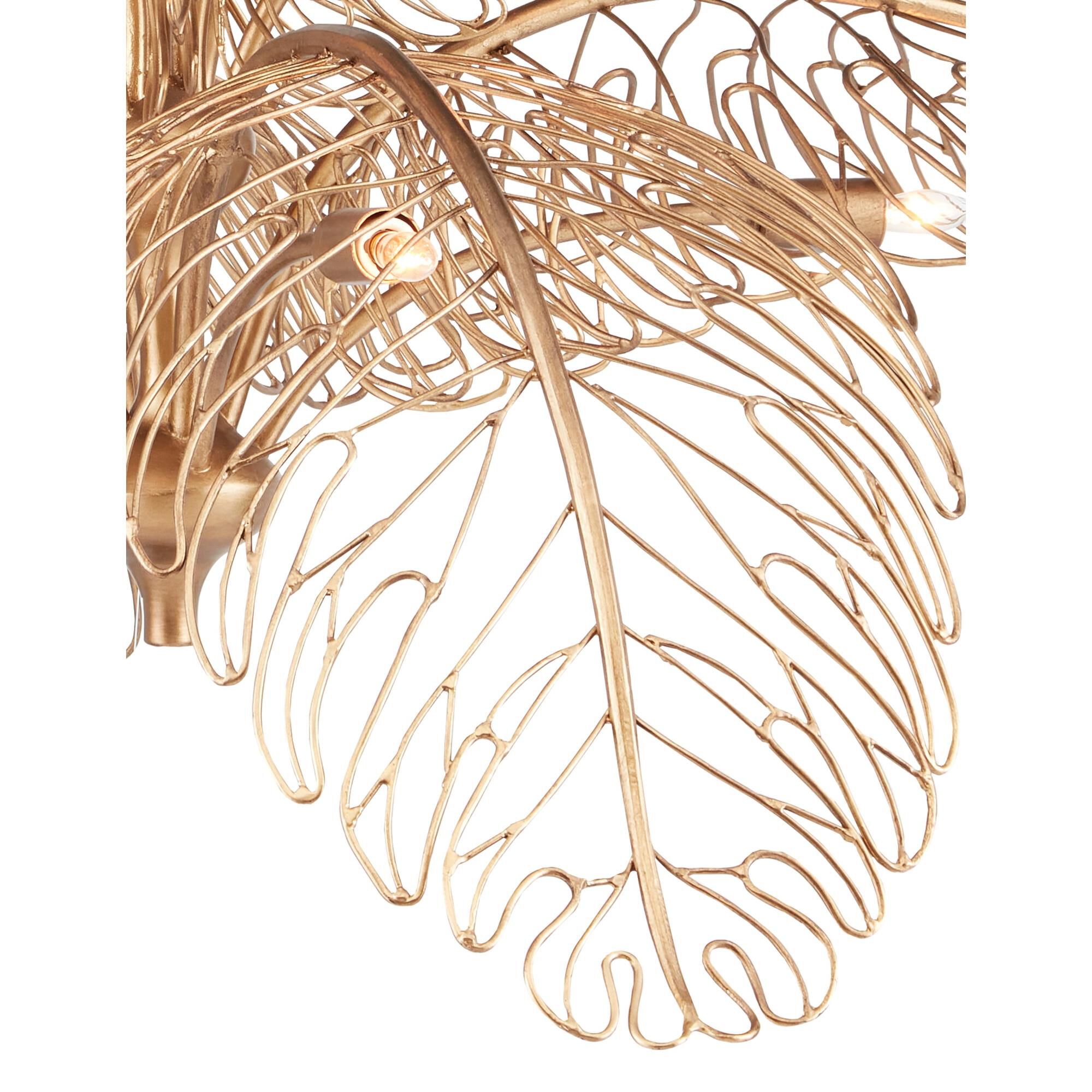 Taormina 49 Inch 8 Light Chandelier by Currey and Company