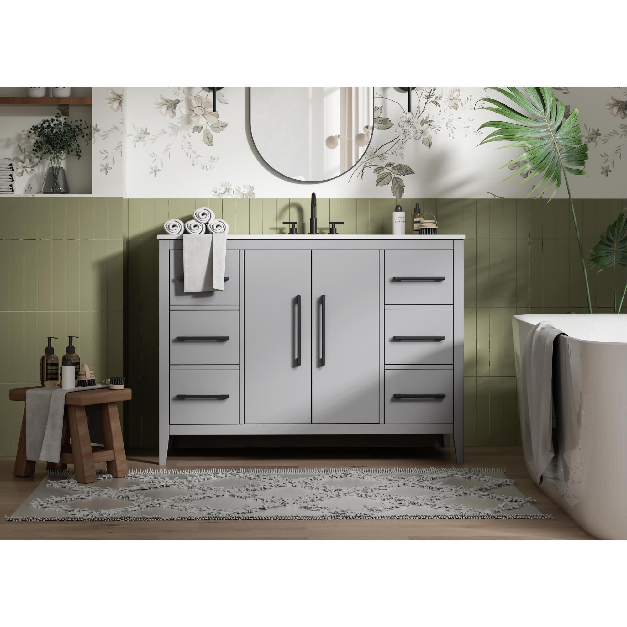 Millie 48 Inch Bath Vanity by Elegant Dcor