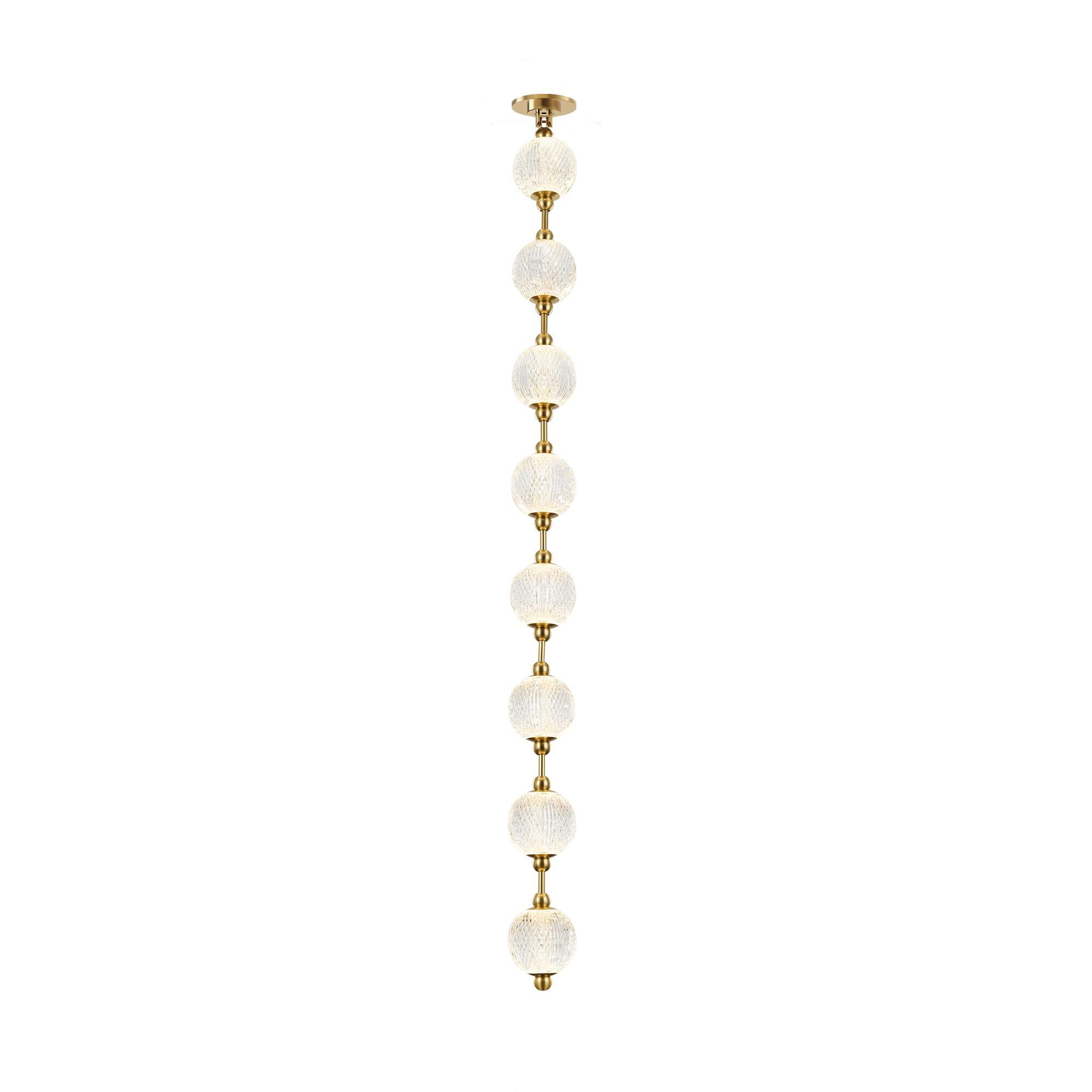NYC Studio Marni 58 Inch LED Linear Suspension Light,
