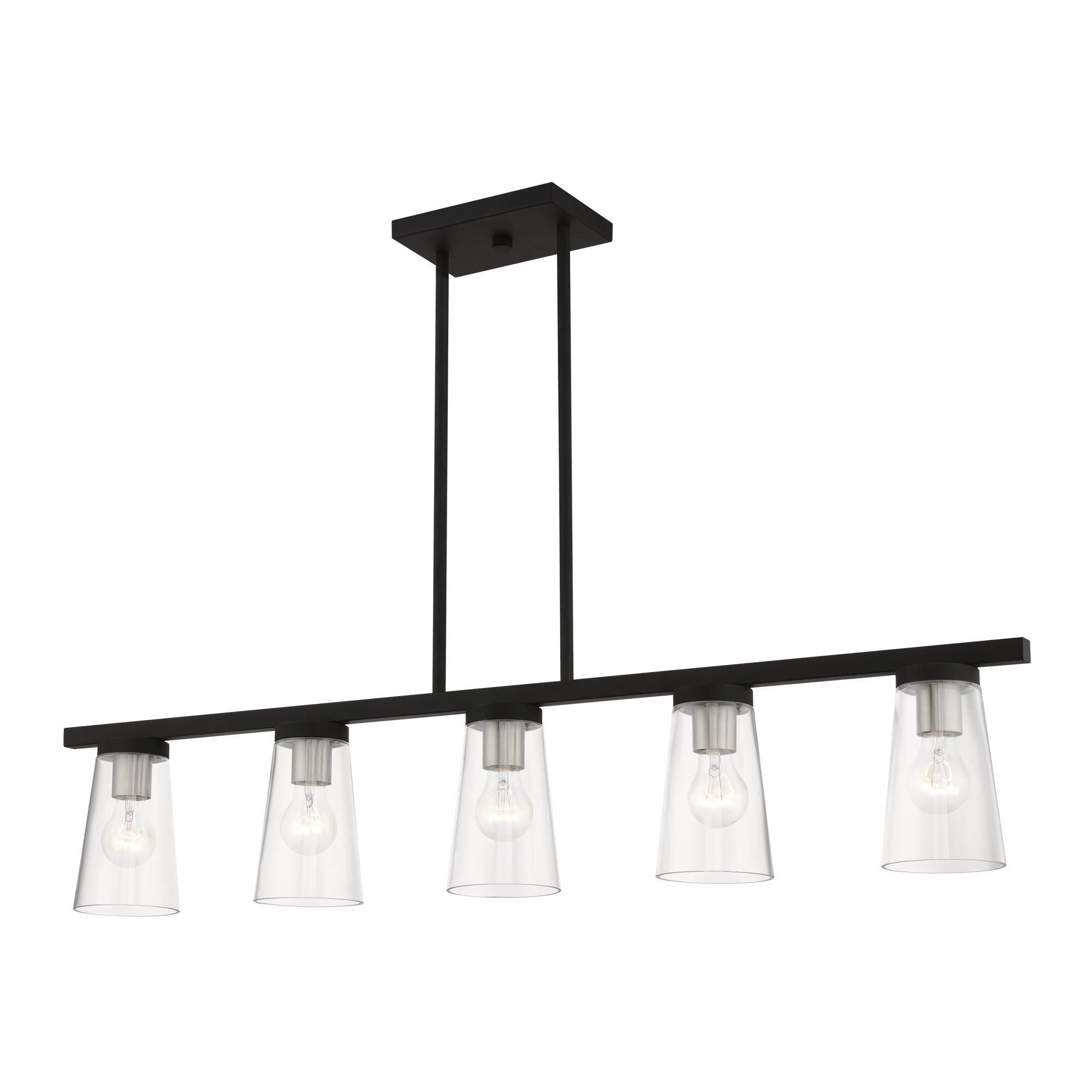 Cityview 40 Inch 5 Light Linear Suspension Light by Livex Lighting