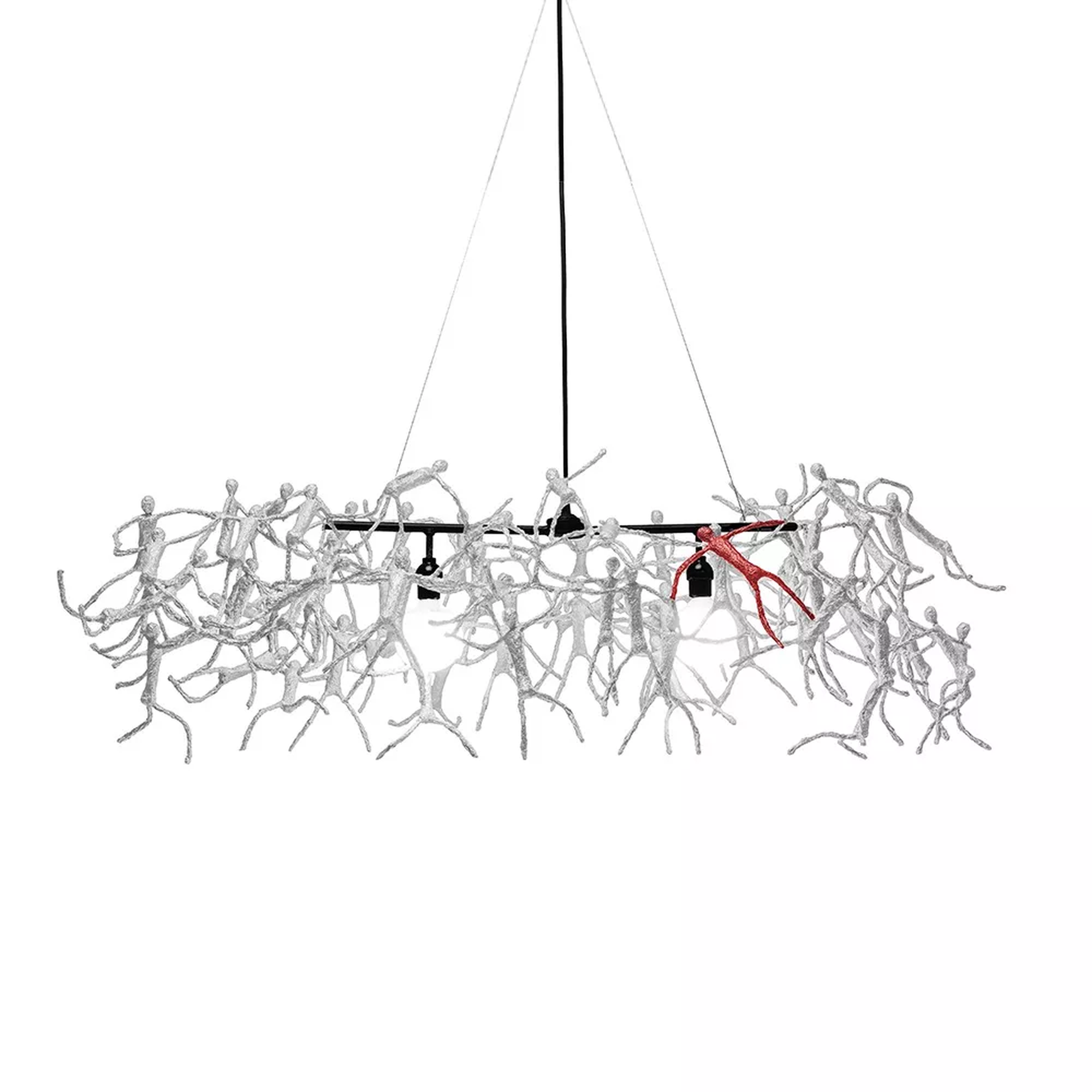 Little People Medium Linear Chandelier,