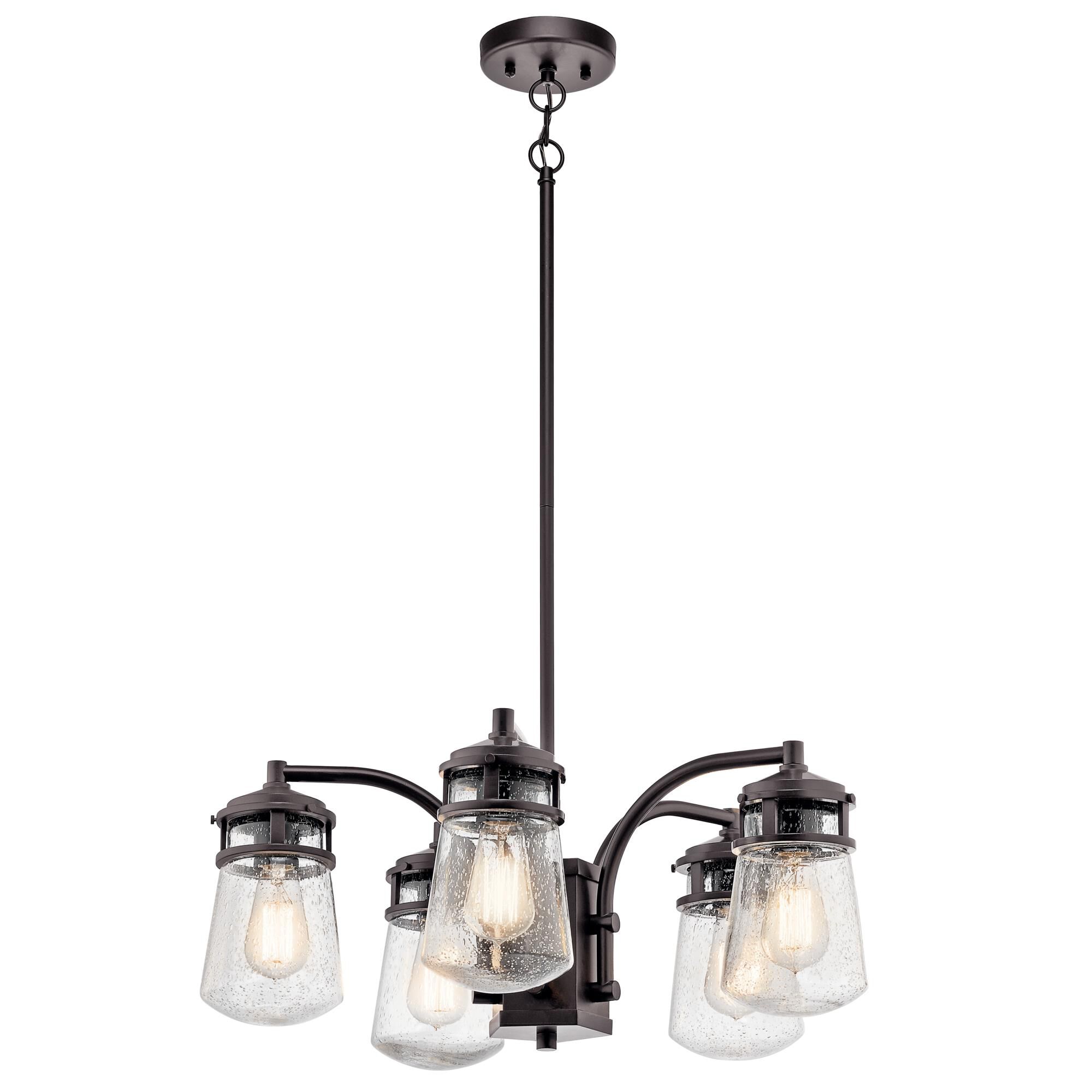 Shown in Architectural Bronze finish and Clear Seeded glass