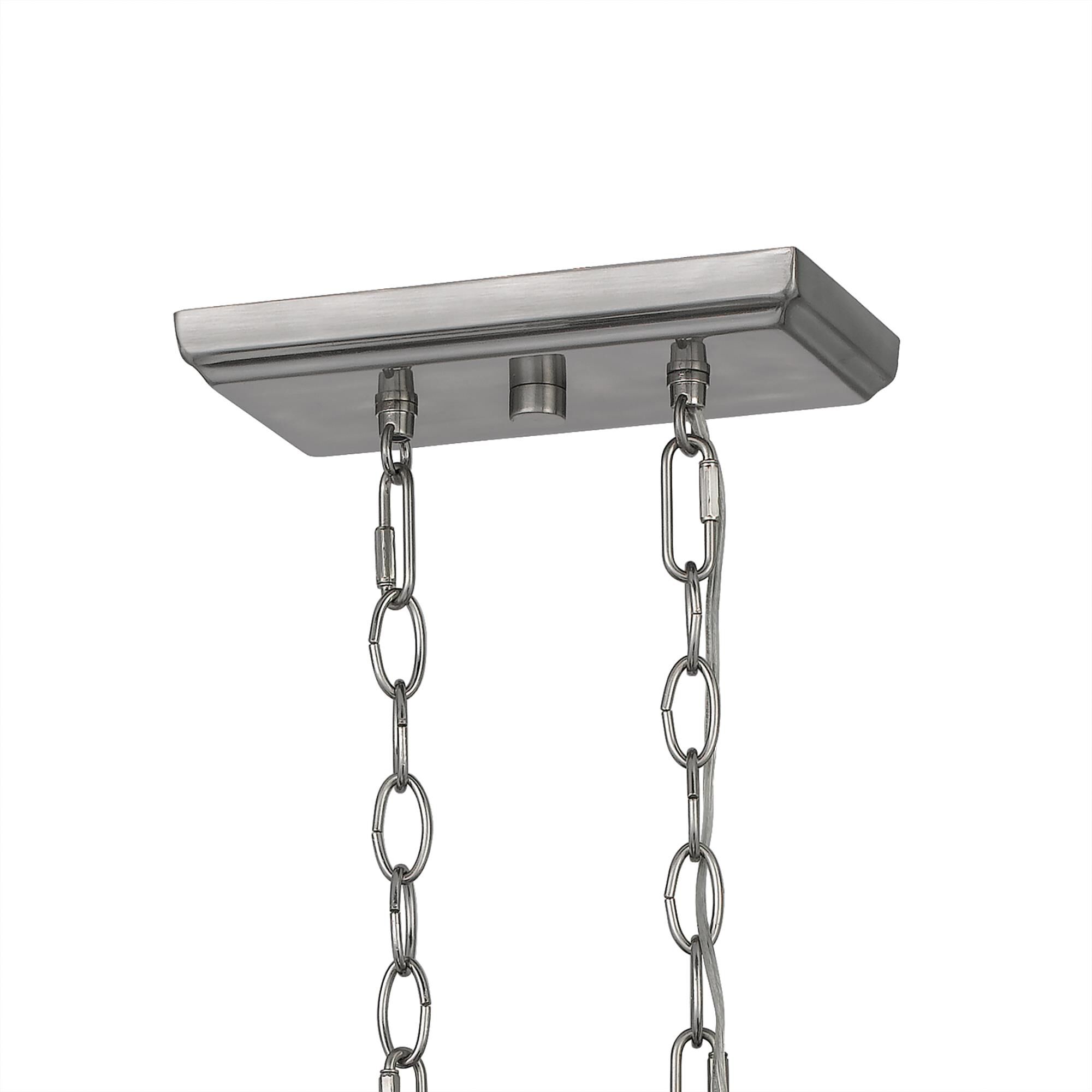 42 Inch 6 Light Linear Suspension Light by Quoizel