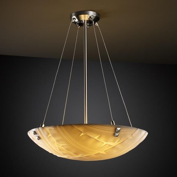 Porcelina 21 Inch Large Pendant by Justice Design Group