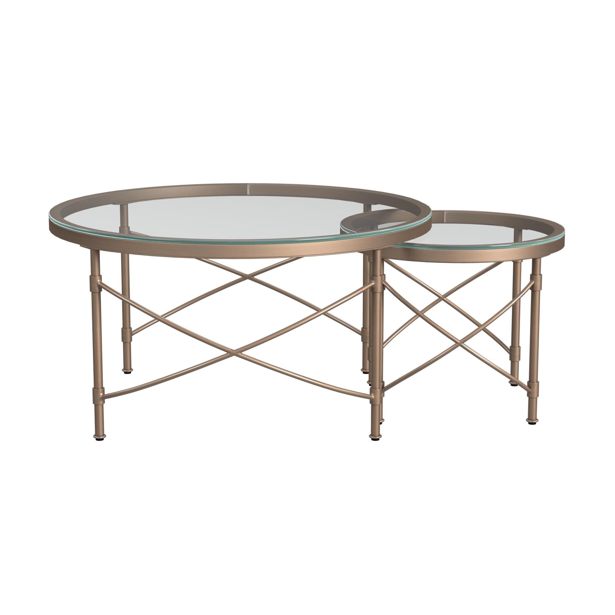 Harrison 34 Inch Coffee Table by Bassett Mirror Company