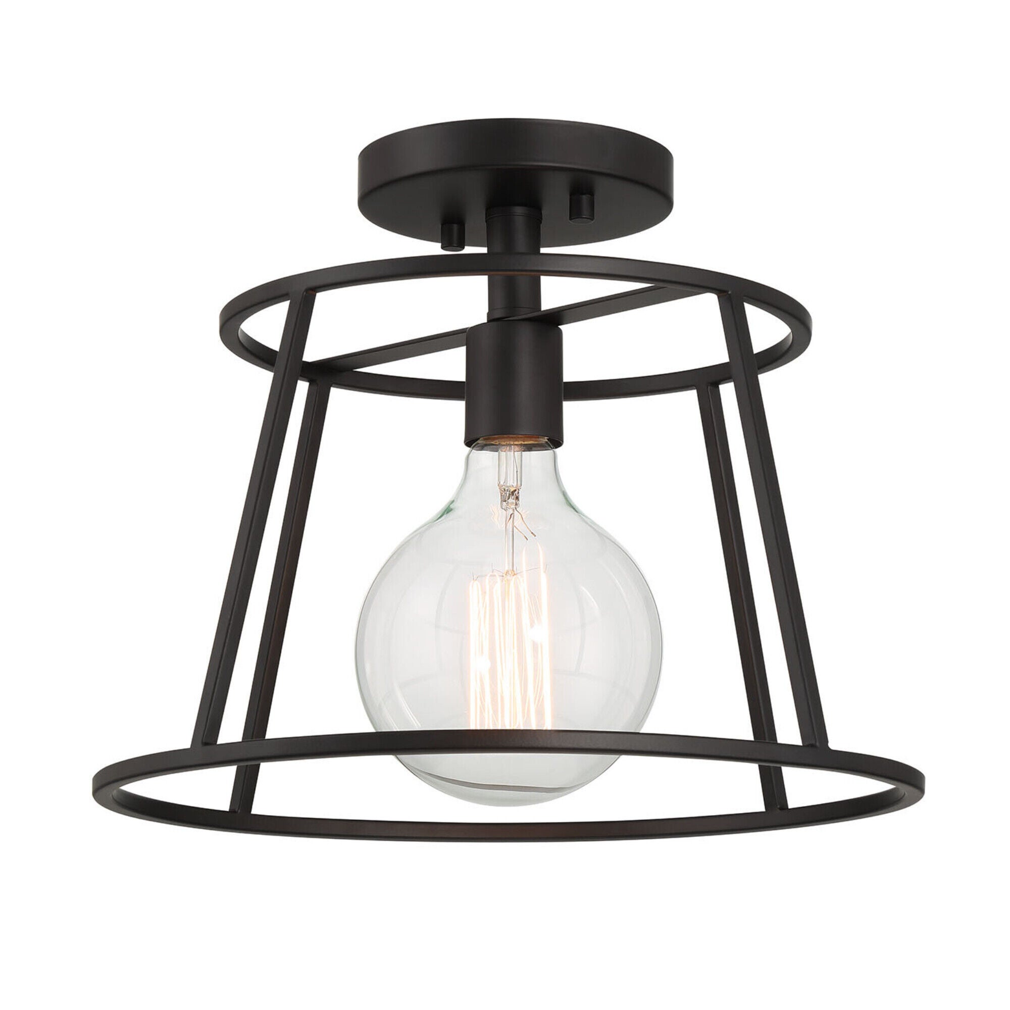 13 Inch Semi Flush Mount,
