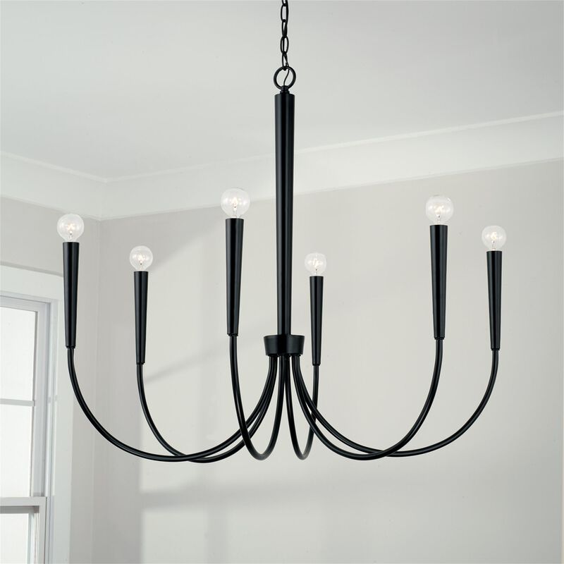 Holden 33 Inch 6 Light Chandelier by Capital Lighting Fixture Company
