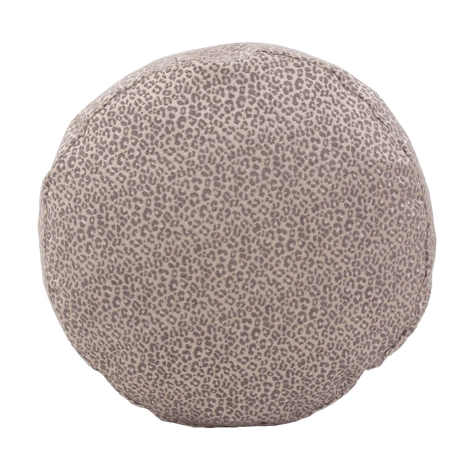 The Lynx Pouf  Ottoman by Howard Elliott Collection
