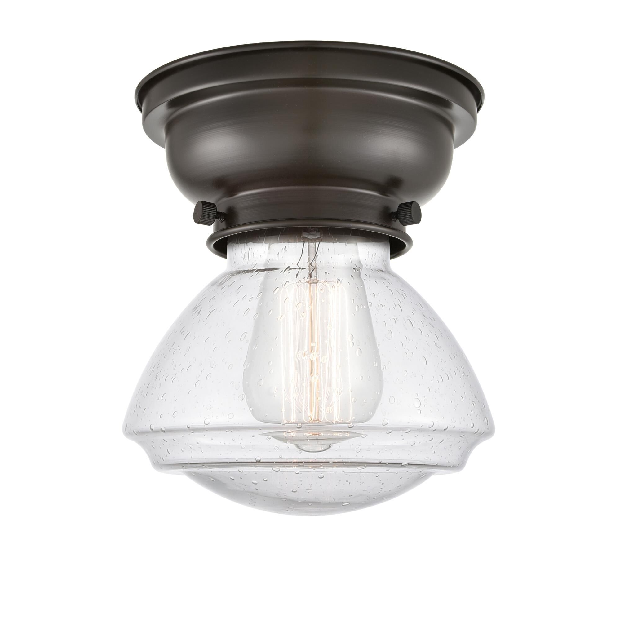 Bruno Marashlian Olean 6 Inch 1 Light Flush Mount by Innovations Lighting