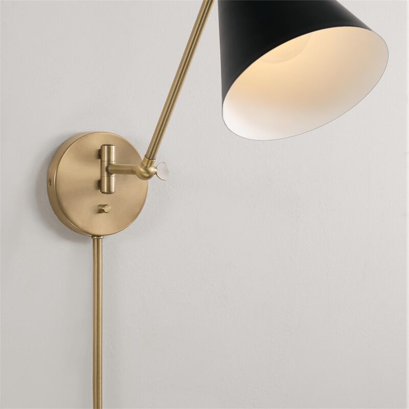 Bradley Wall Swing Lamp by Capital Lighting Fixture Company