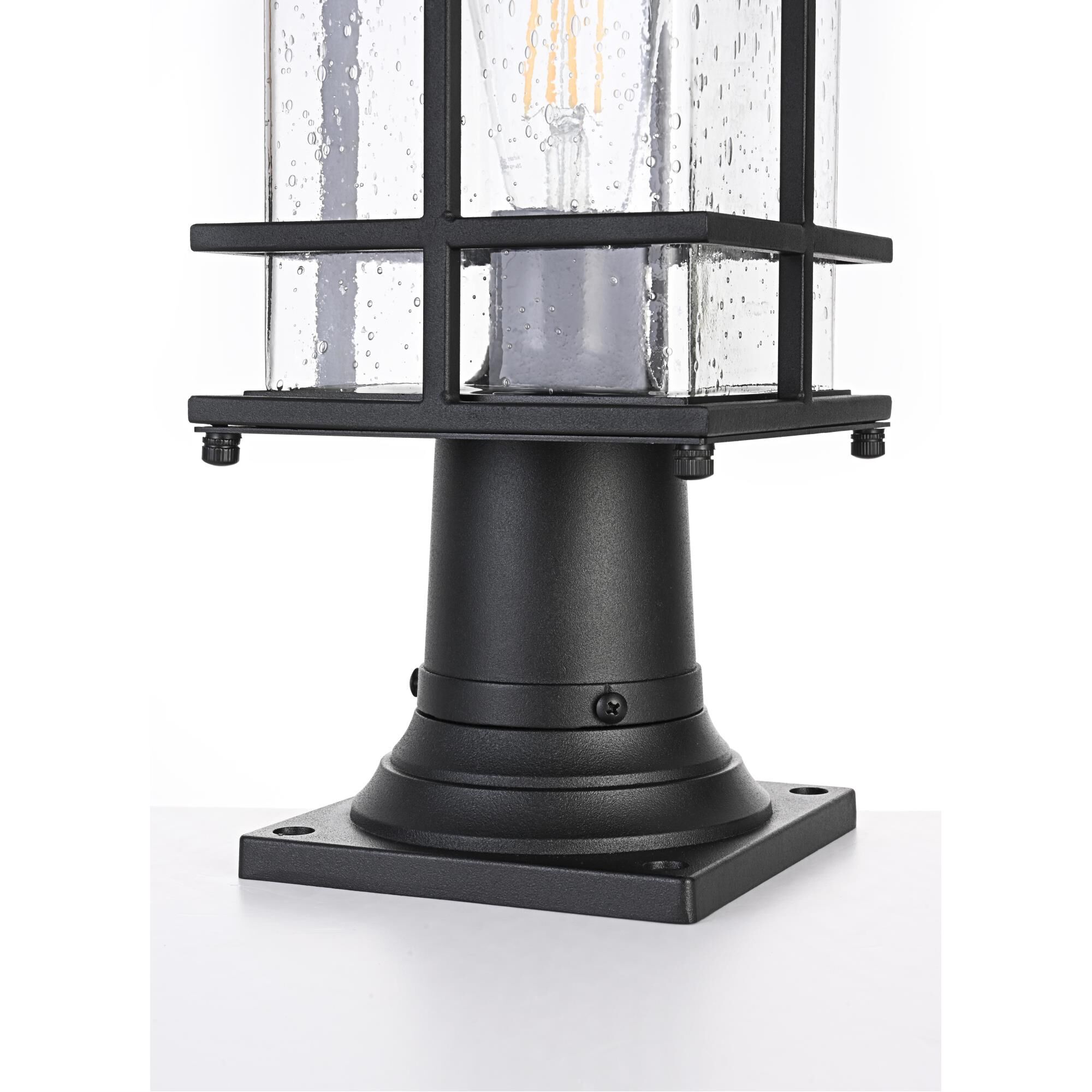 Miller 16 Inch Outdoor Post Lamp by Elegant Lighting