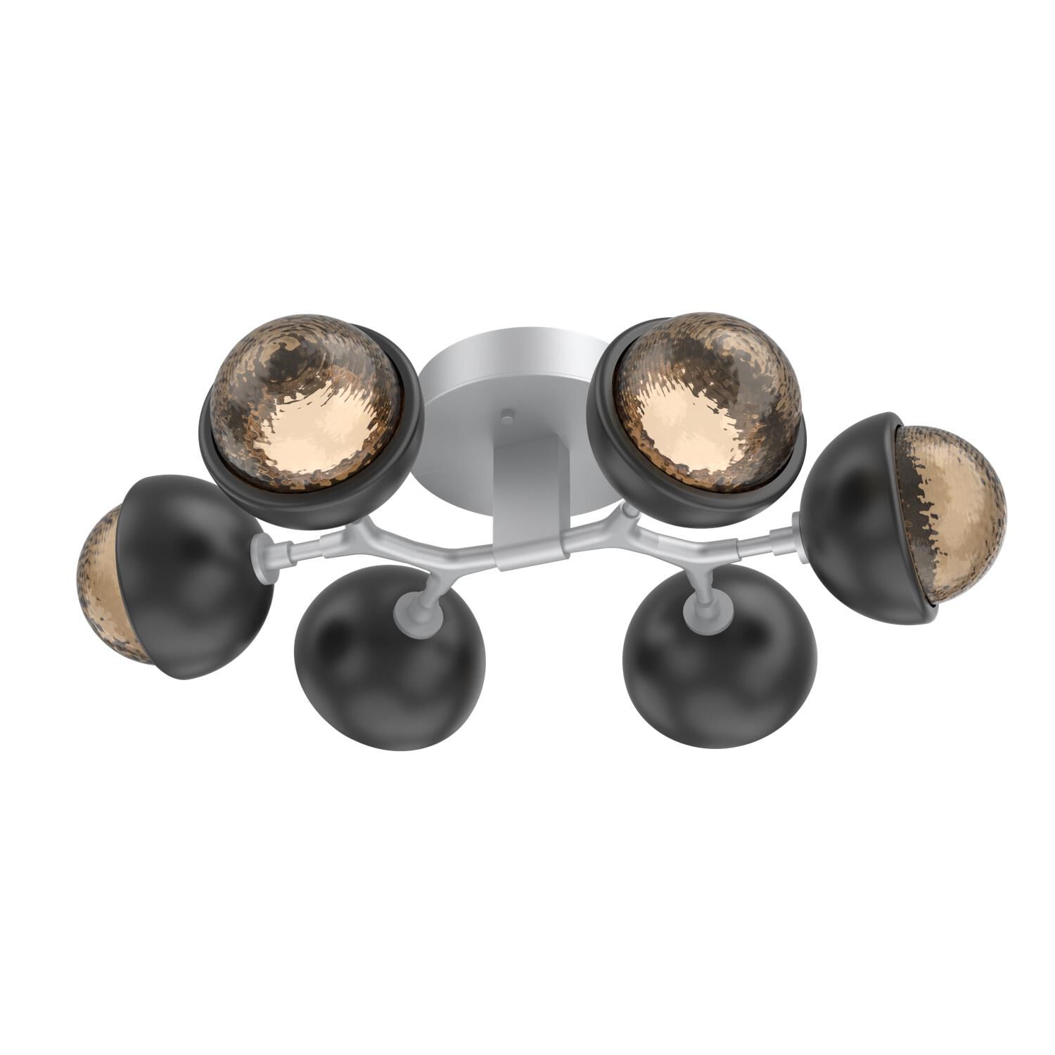Levi Wilson Cabochon 27 Inch Flush Mount by Hammerton Studio