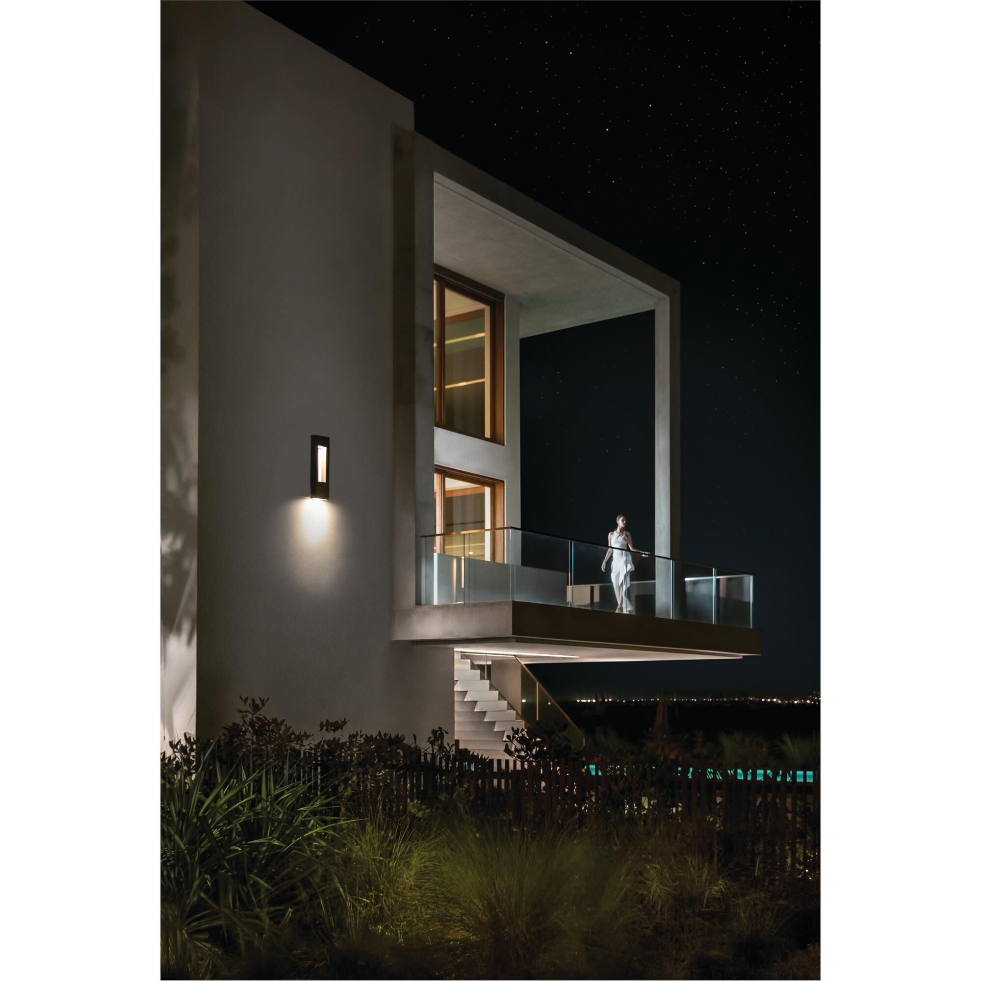 Atlantis 16 Inch Outdoor Wall Light,
