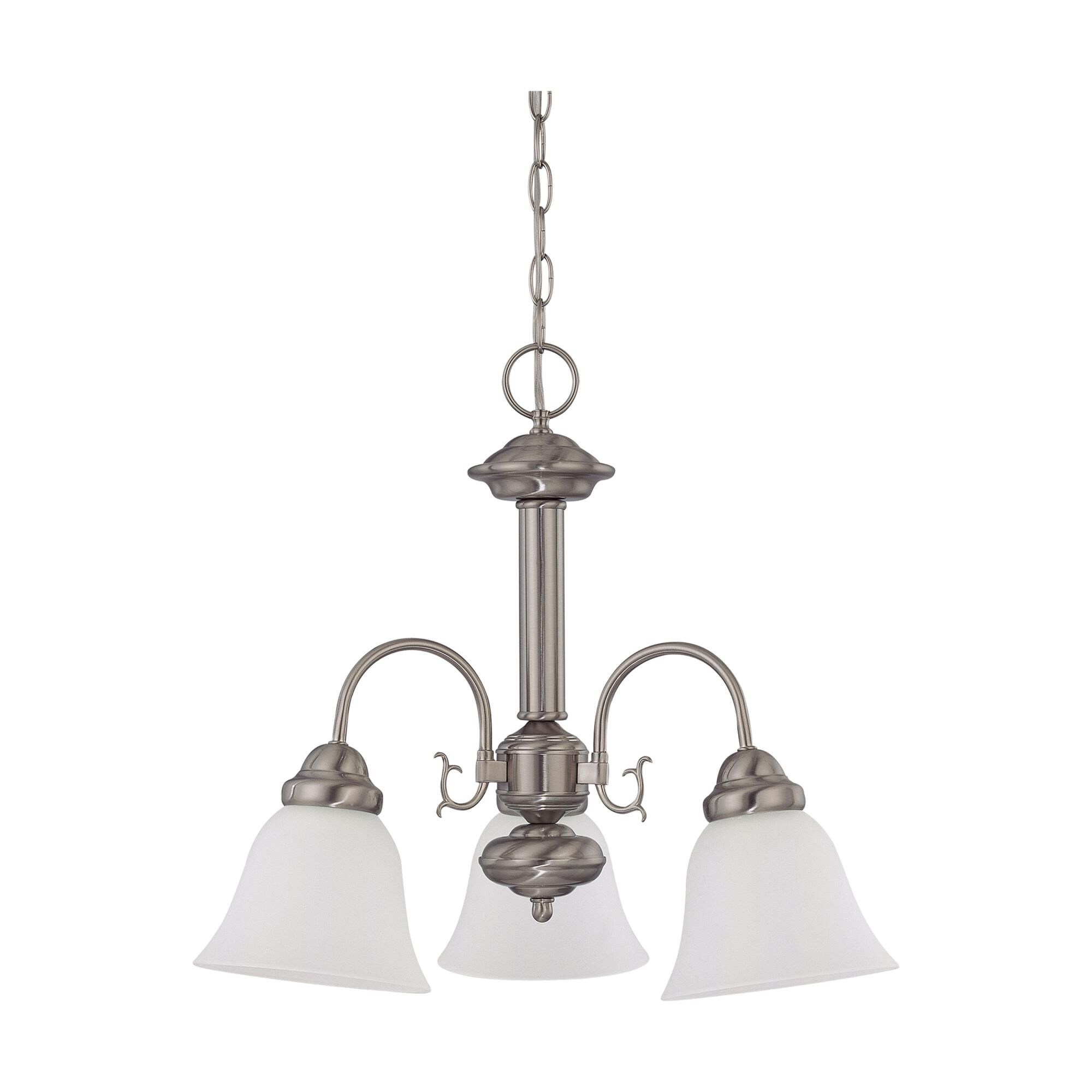 Ballerina 20 Inch 3 Light Mini Chandelier by Nuvo Lighting