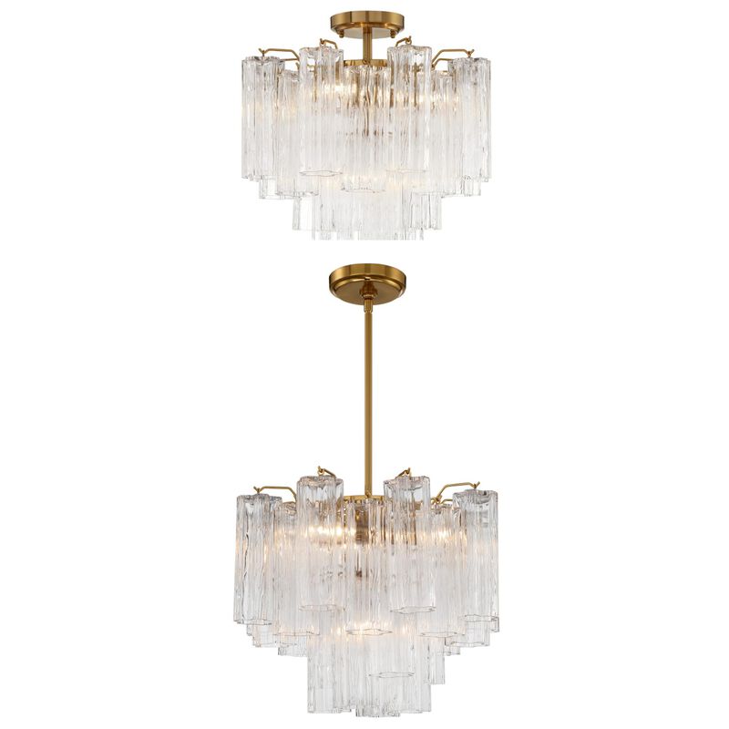 Addis 18 Inch Chandelier by Crystorama