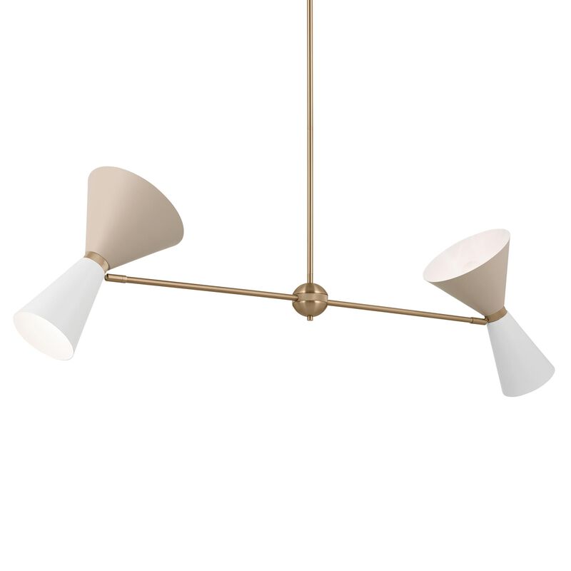 Phix Medium Linear Chandelier by Kichler