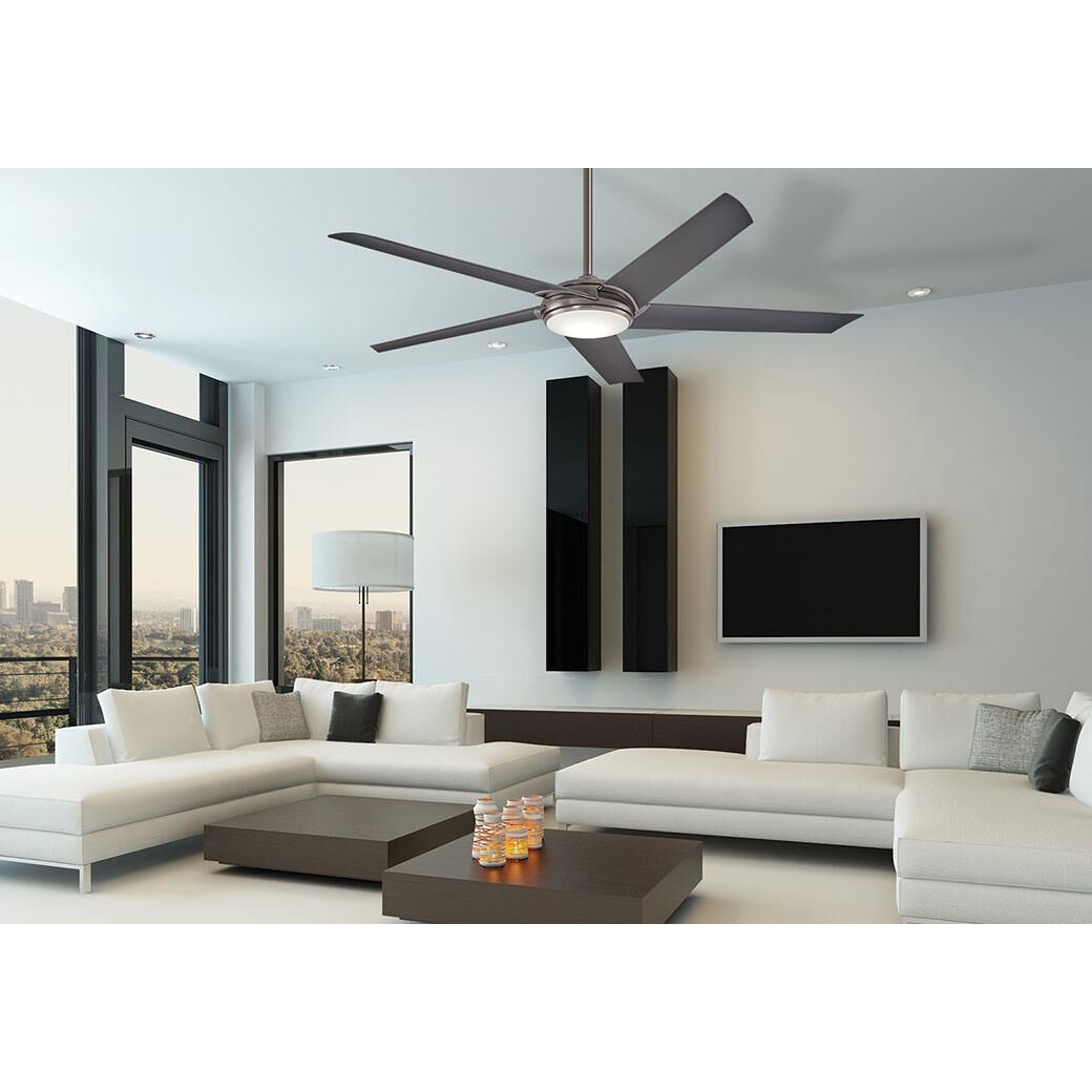 Raptor 60 Inch Ceiling Fan with Light Kit by Minka Aire