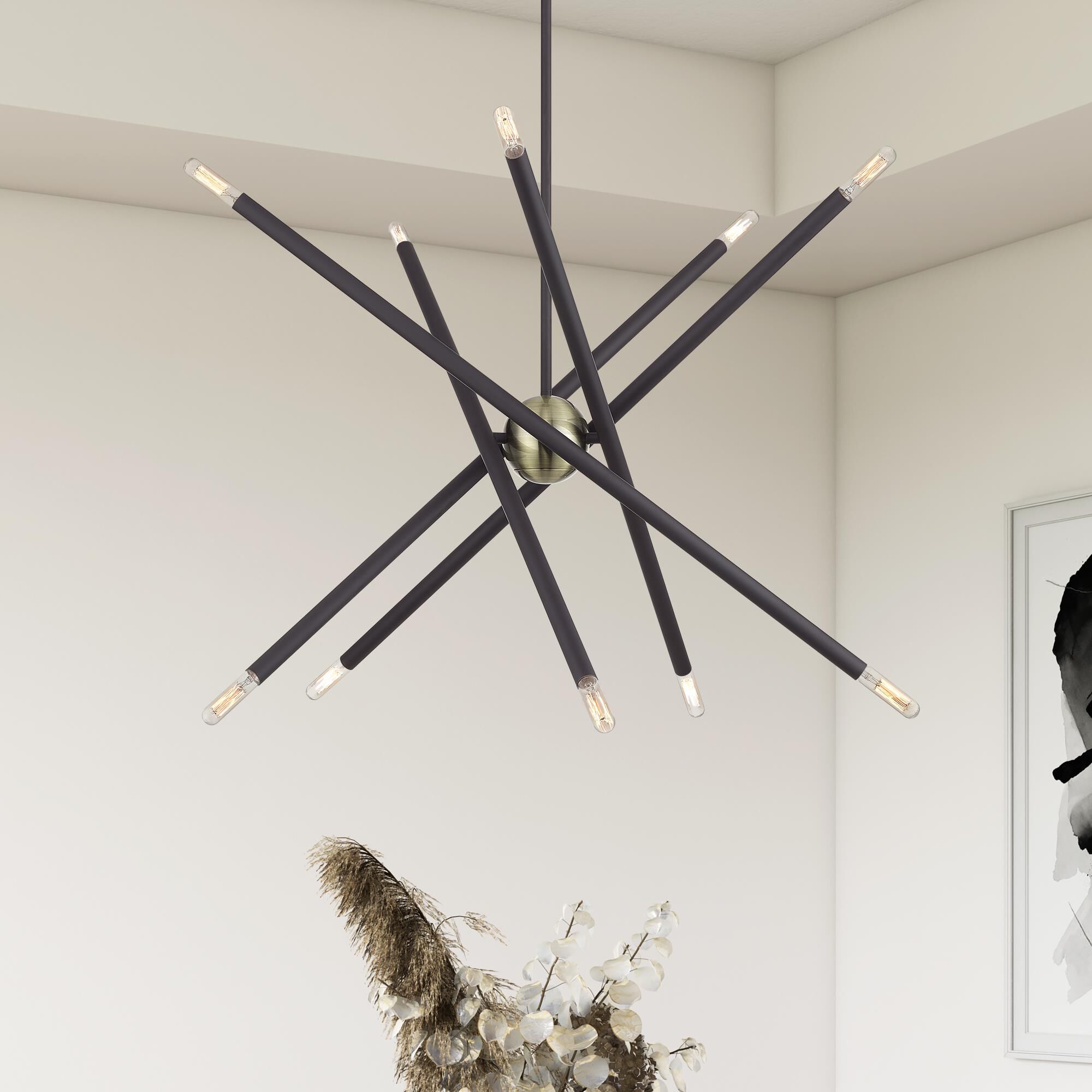 Soho 28 Inch Chandelier by Livex Lighting