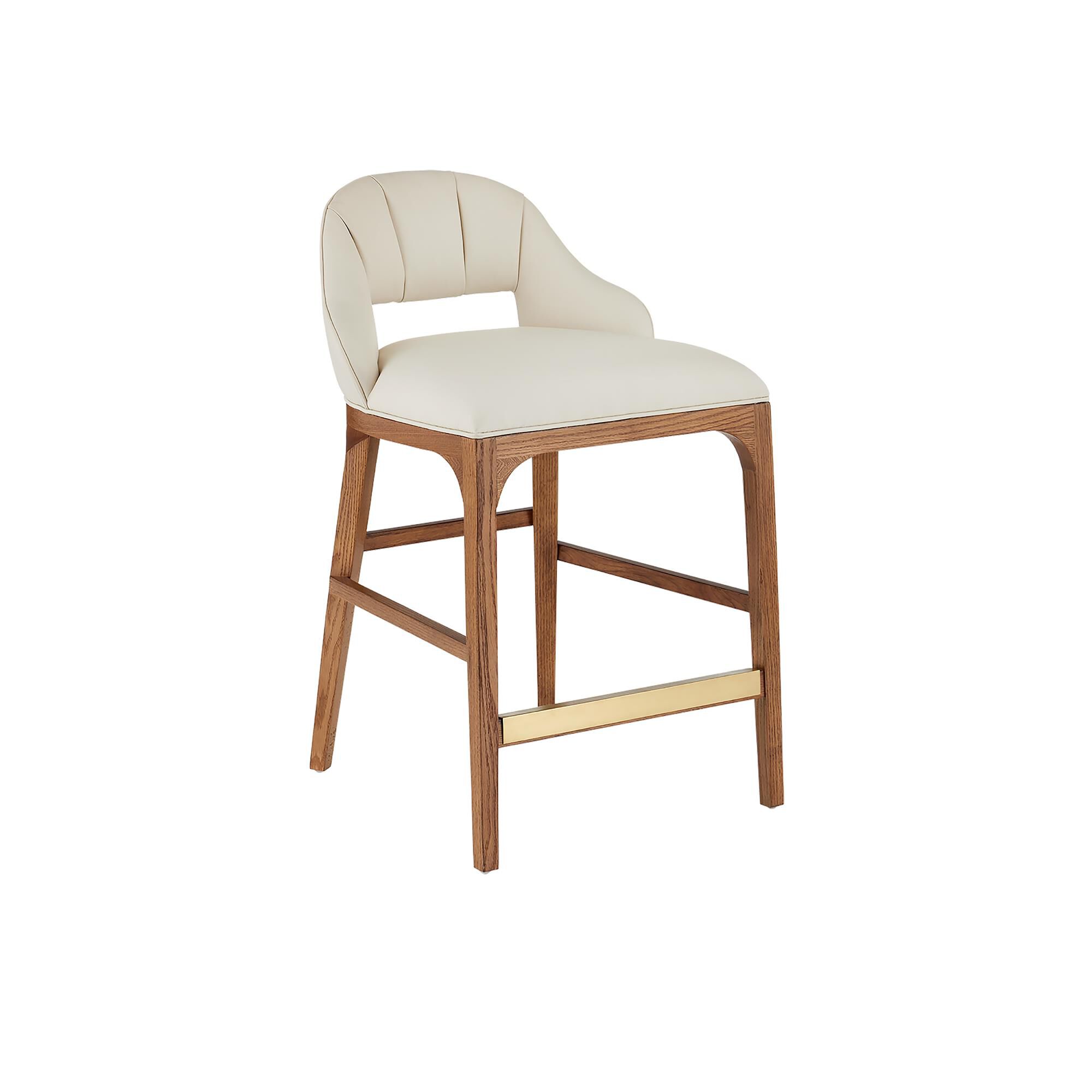 Shown in Morel Brown and Brushed Brass finish