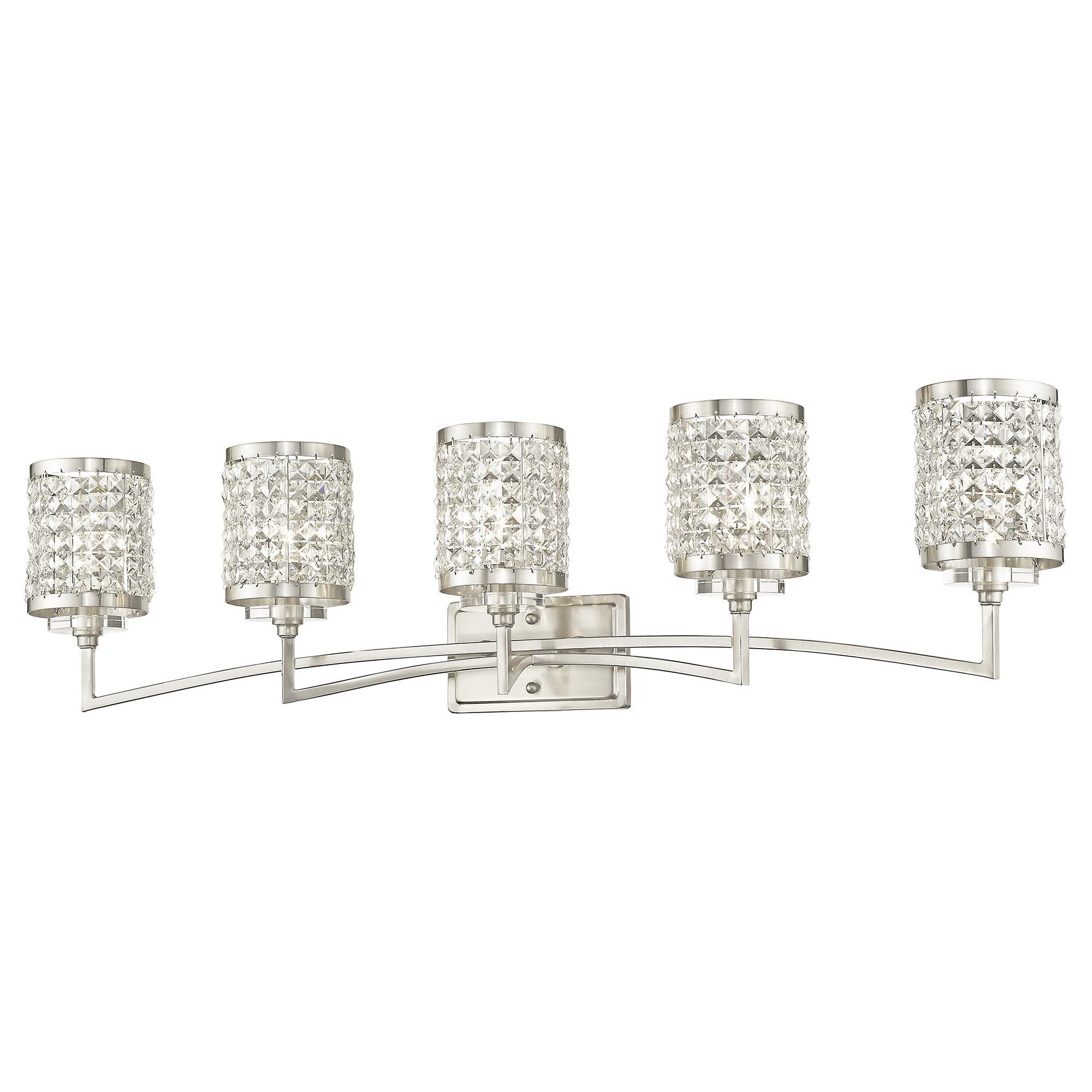 Grammercy 42 Inch 5 Light Bath Vanity Light by Livex Lighting