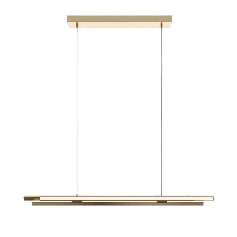 Indra 44 Inch 3 Light LED Linear Suspension Light by AFX Lighting