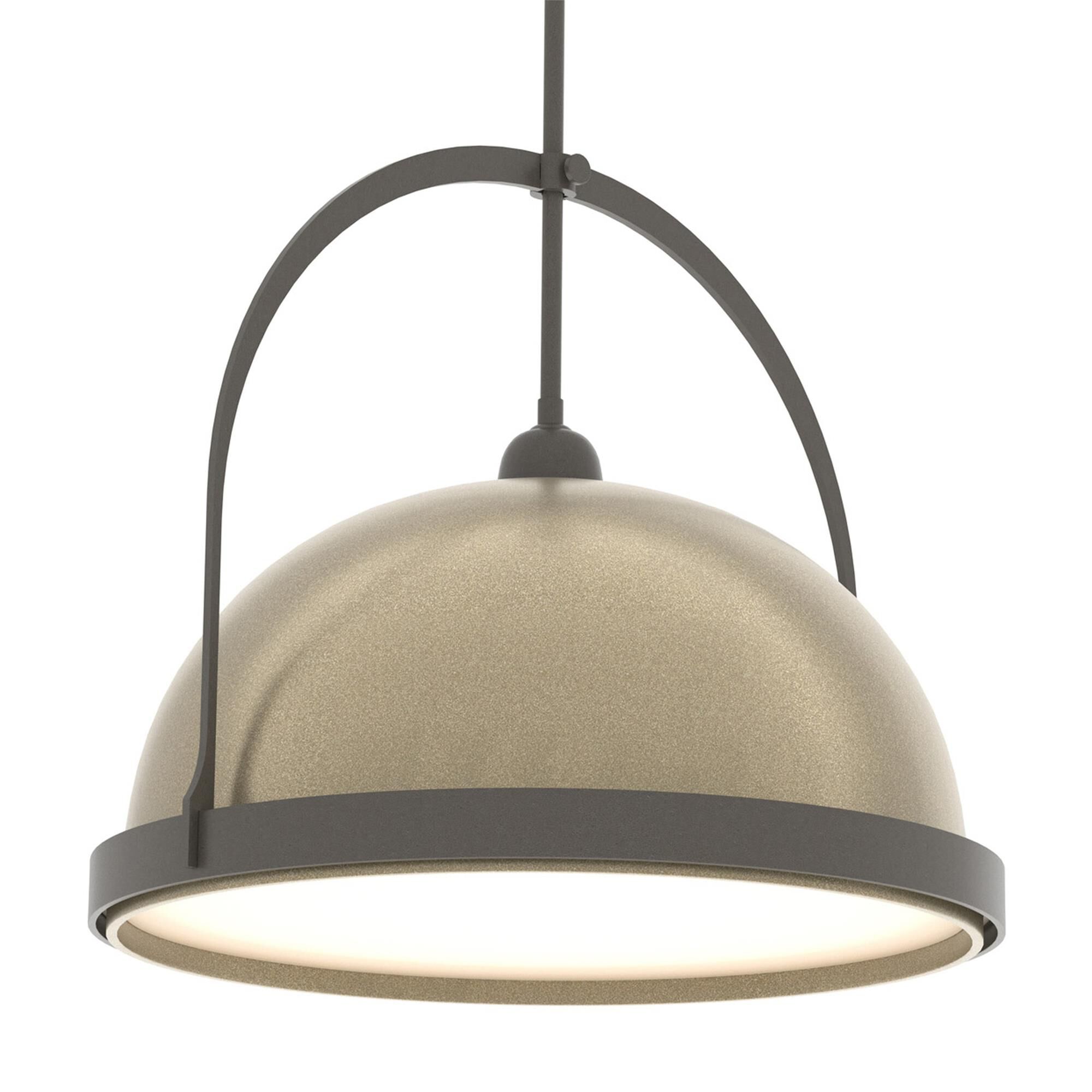 Shown in Dark Smoke finish and Soft Gold accent