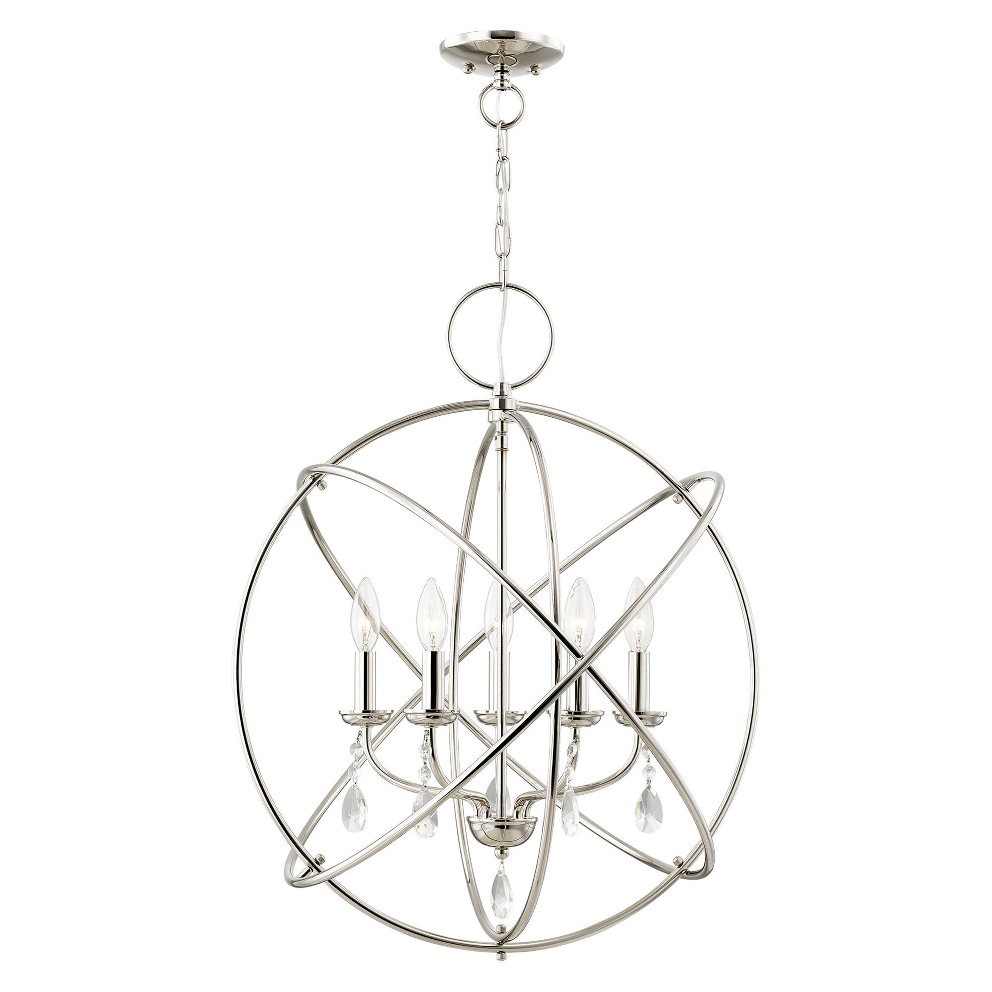 Aria 22 Inch Large Pendant by Livex Lighting