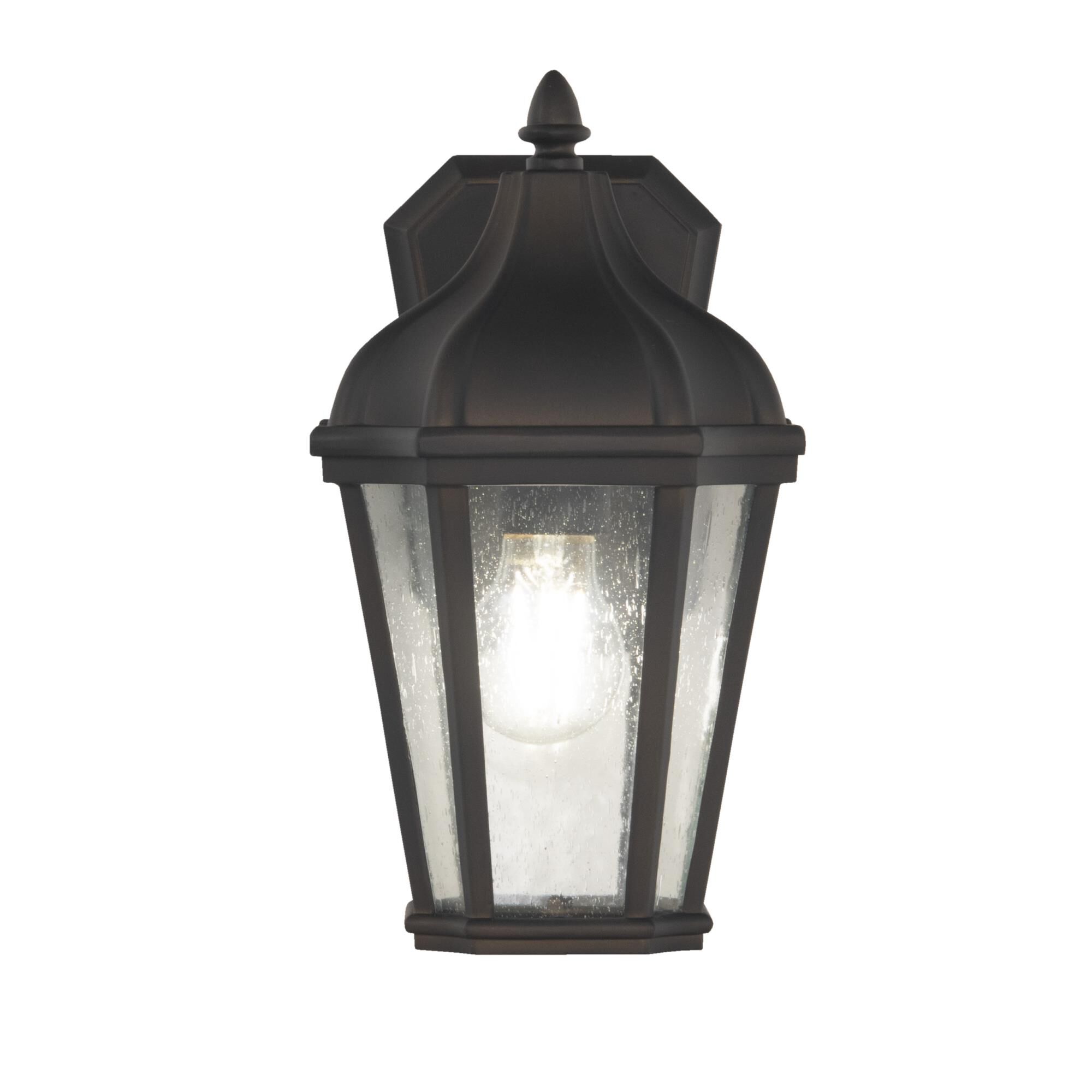 Shown in Dark Coffee finish and Rectangle glass