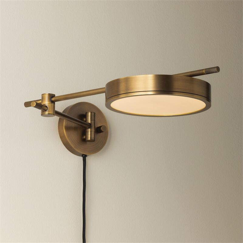 Thatcher 9 Inch Wall Swing Lamp by Troy Lighting