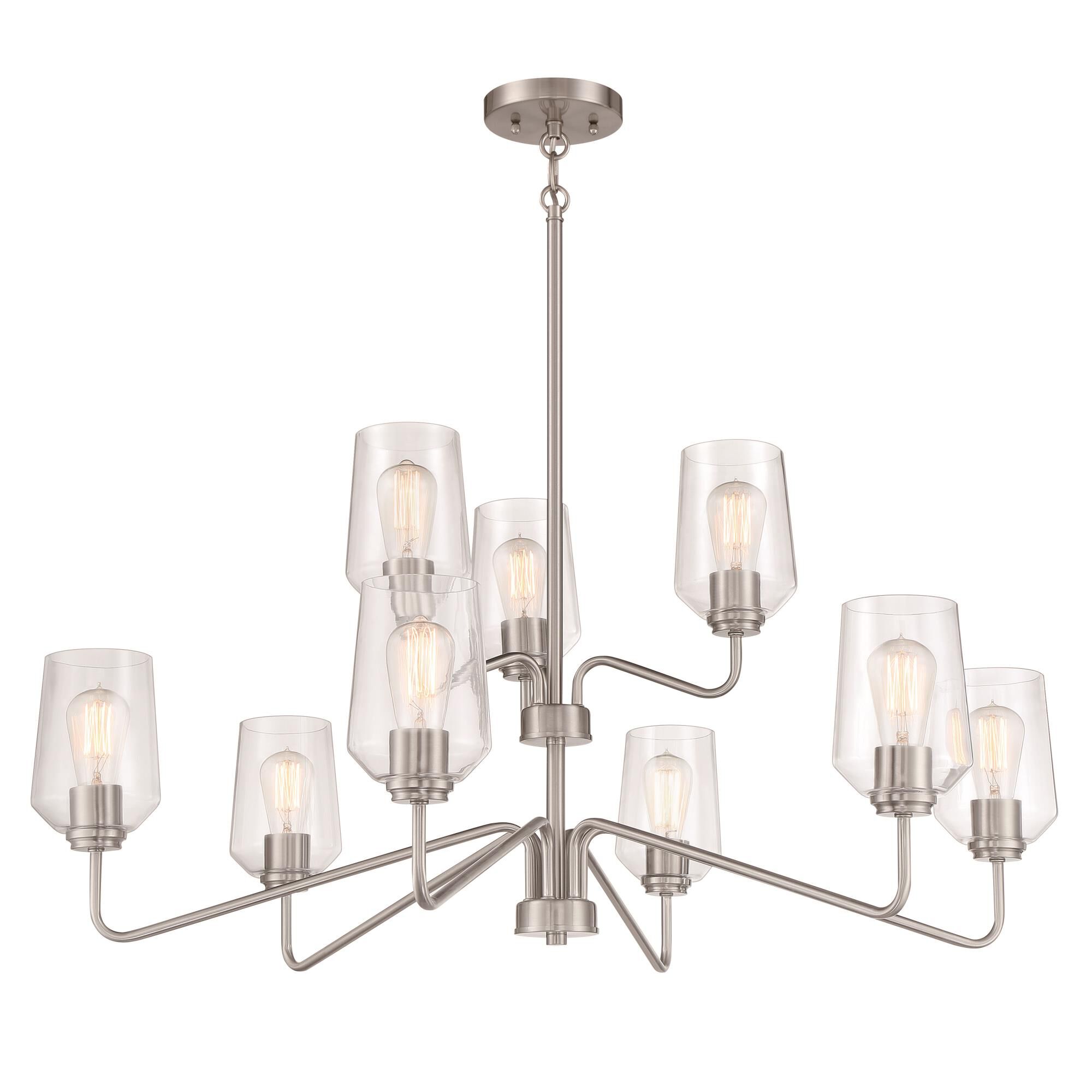 Shayna 39 Inch 9 Light Chandelier by Craftmade