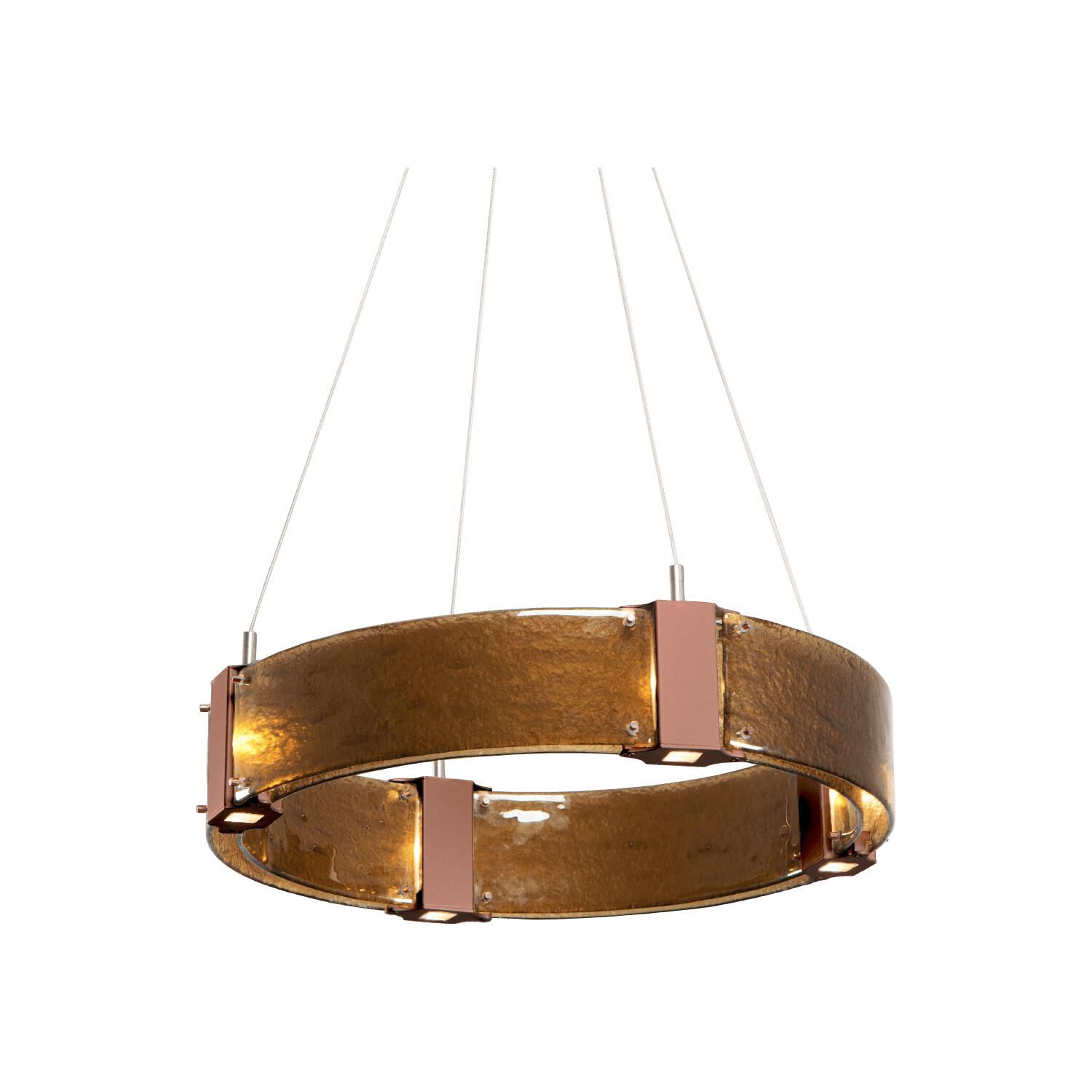 Parallel 23 Inch 12 Light LED Chandelier by Hammerton Studio