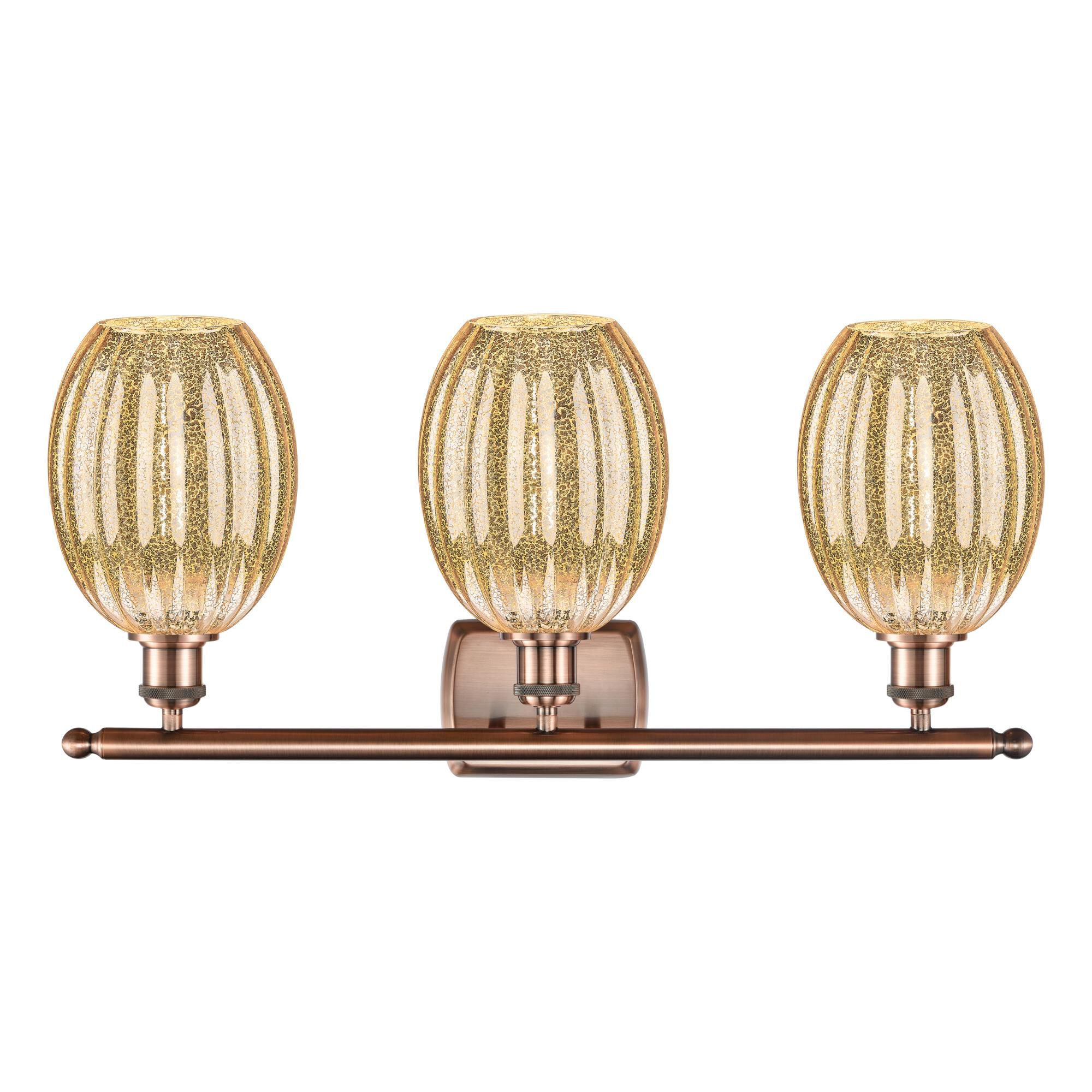 Shown in Antique Copper finish and Mercury glass