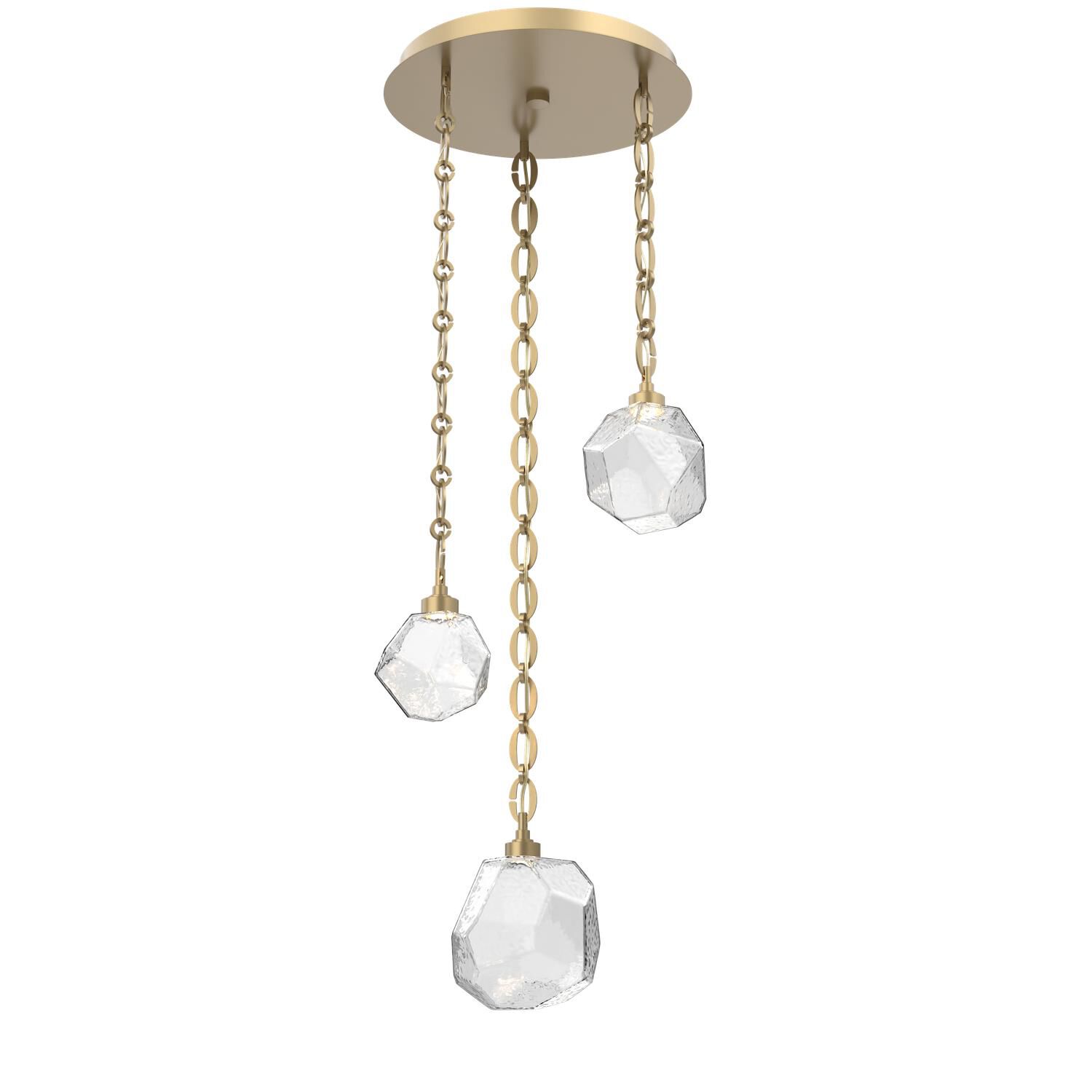 Levi Wilson Gem 21 Inch Multi Light Pendant by Hammerton Studio