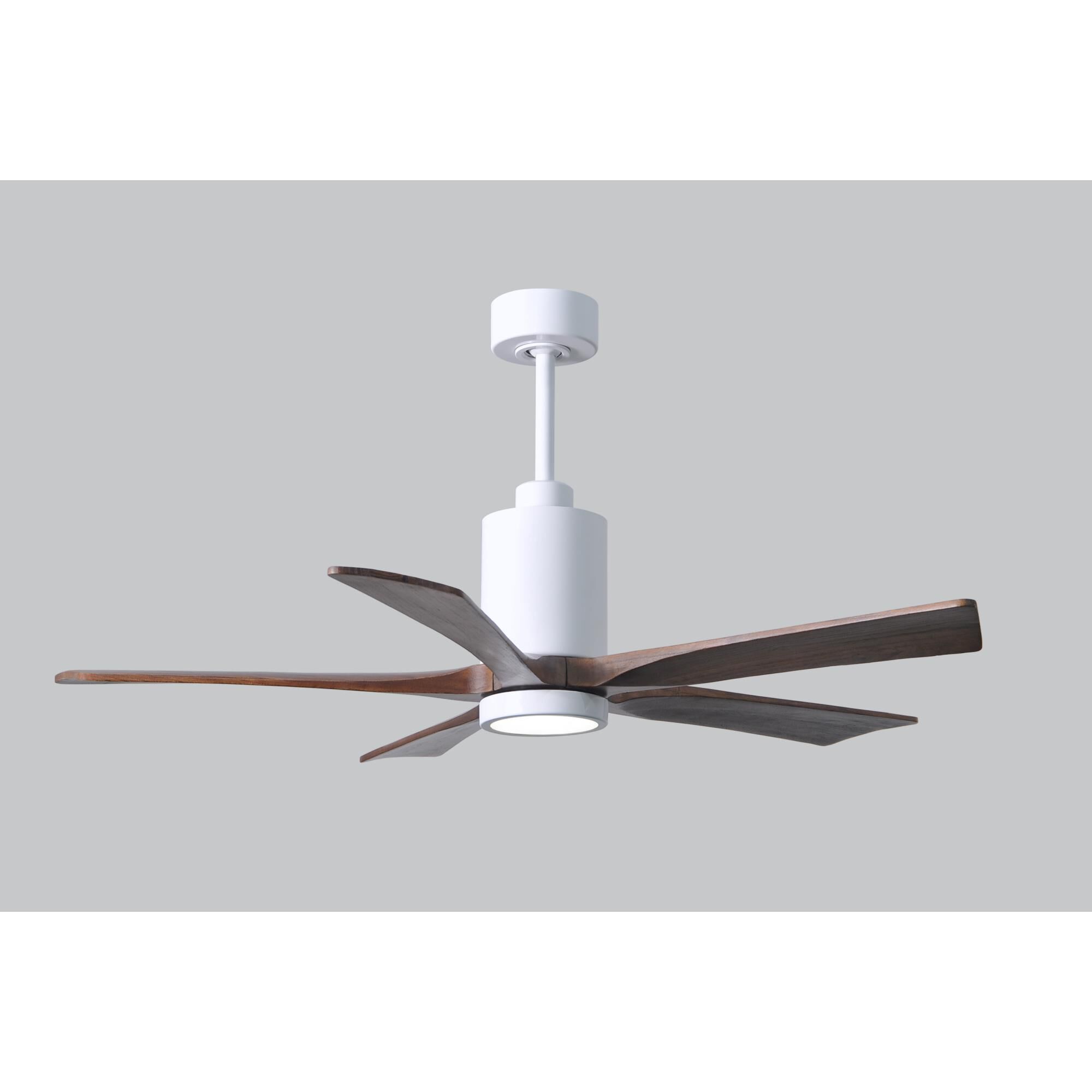 Patricia 52 Inch Ceiling Fan with Light Kit by Matthews Fan Company