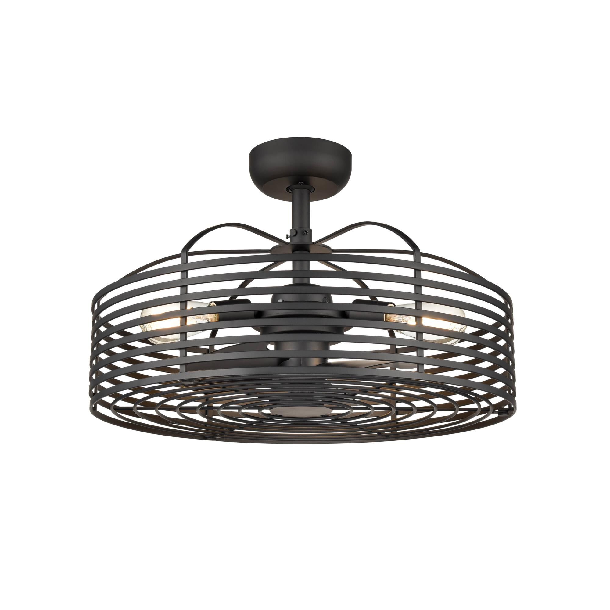 23 Inch Chandelier Ceiling Fan by Millennium Lighting