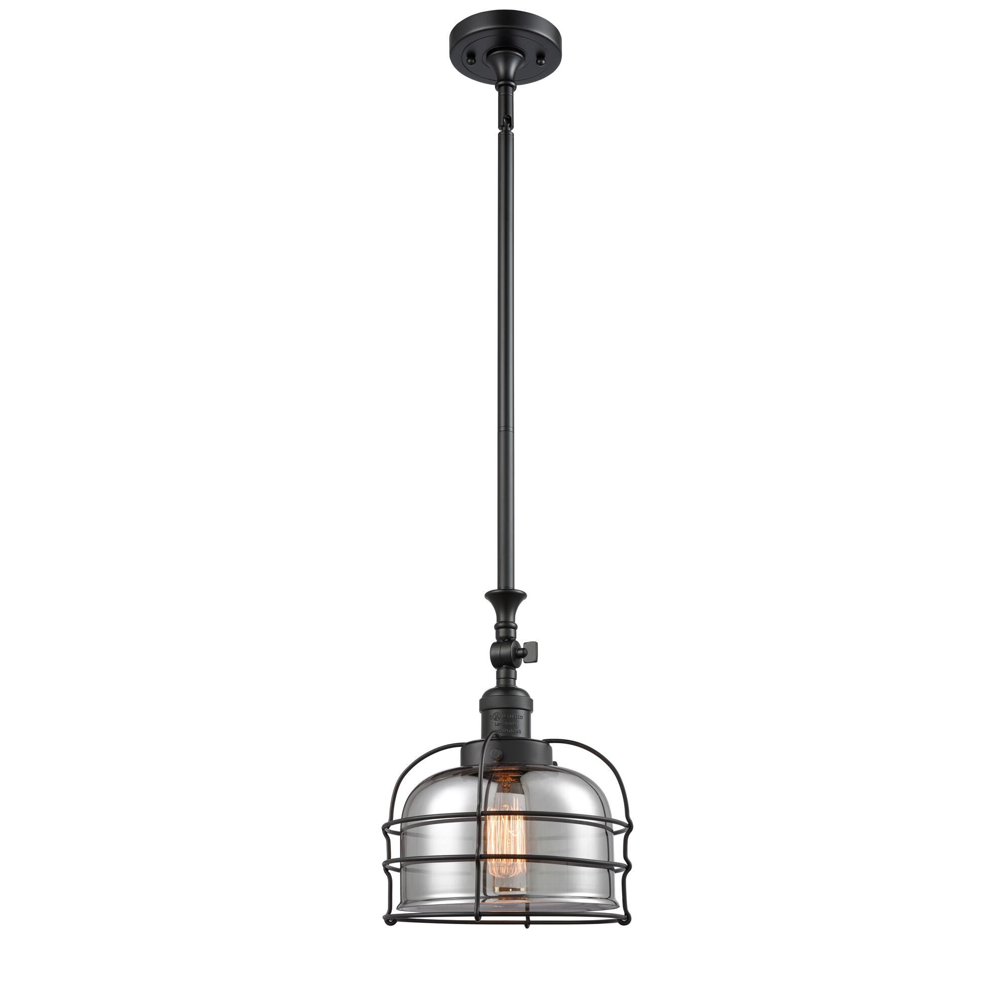 Shown in Matte Black finish and Plated Smoke glass
