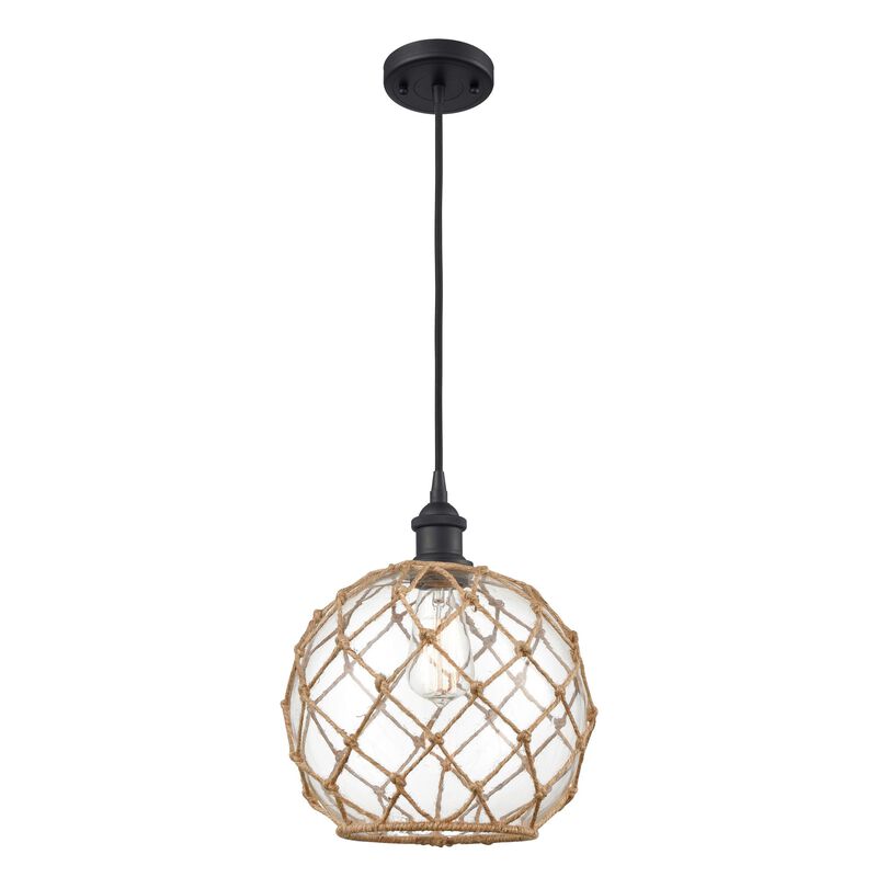 Innovations Lighting Bruno Marashlian Farmhouse Rope 10 Inch Mini Pendant