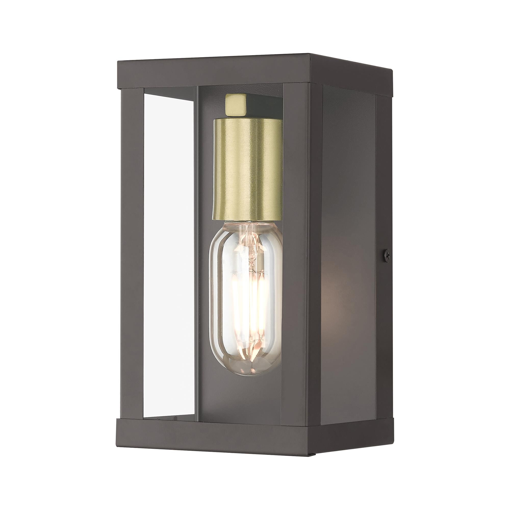 Livex Lighting Gaffney 8 Inch Tall Outdoor Wall Light